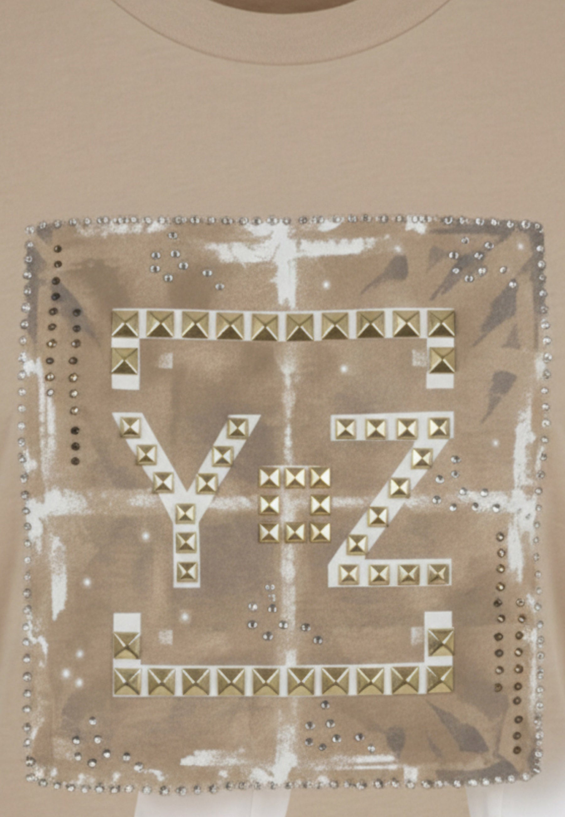 T-shirt Beige Yes-zee