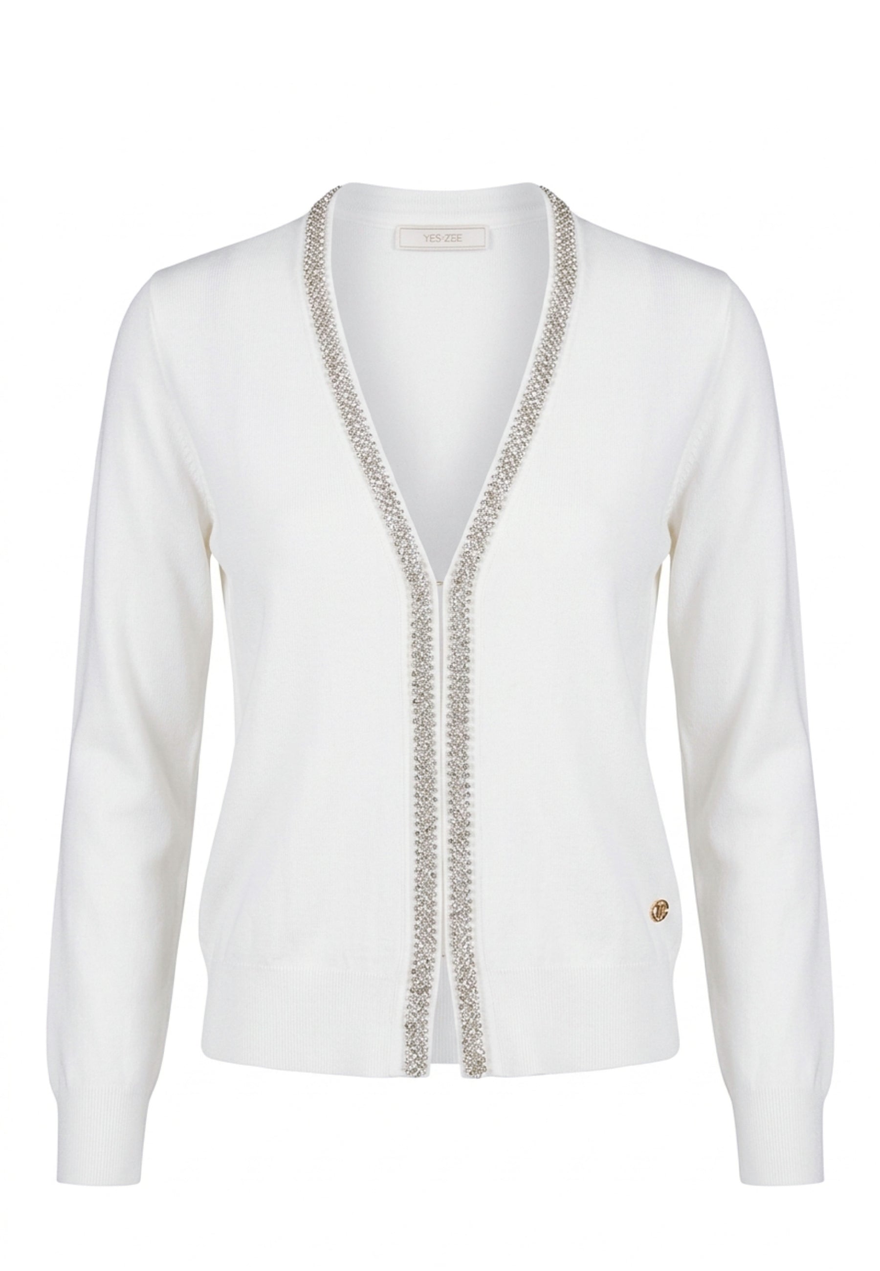 Cardigan Bianco Yes-zee