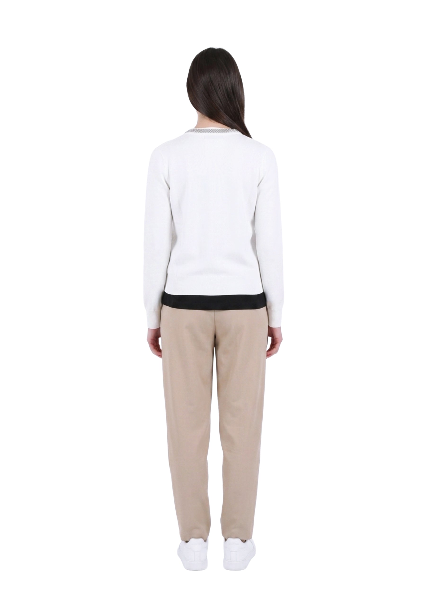 Cardigan Bianco Yes-zee