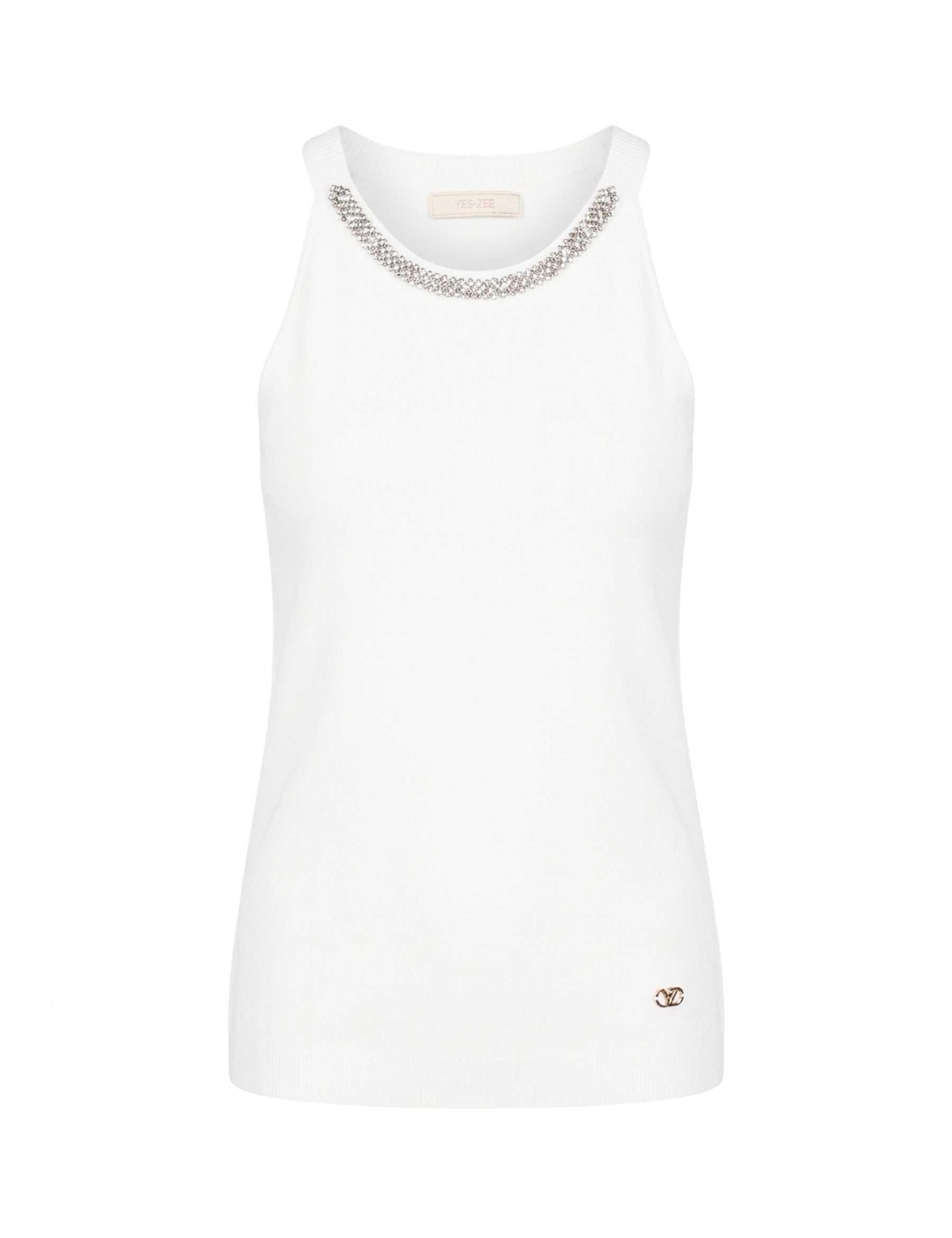 Top e canotte Bianco Yes-zee
