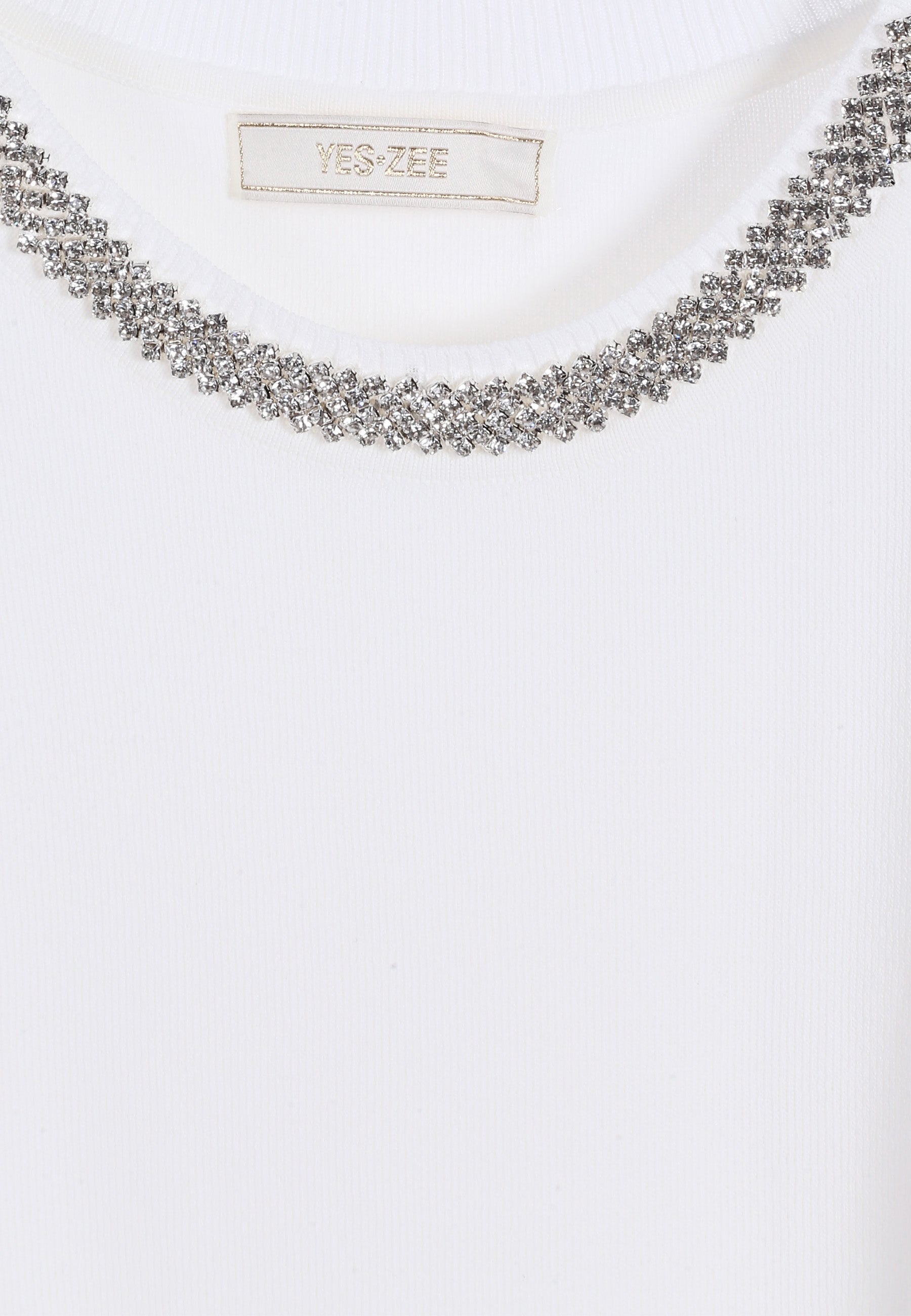 Top e canotte Bianco Yes-zee