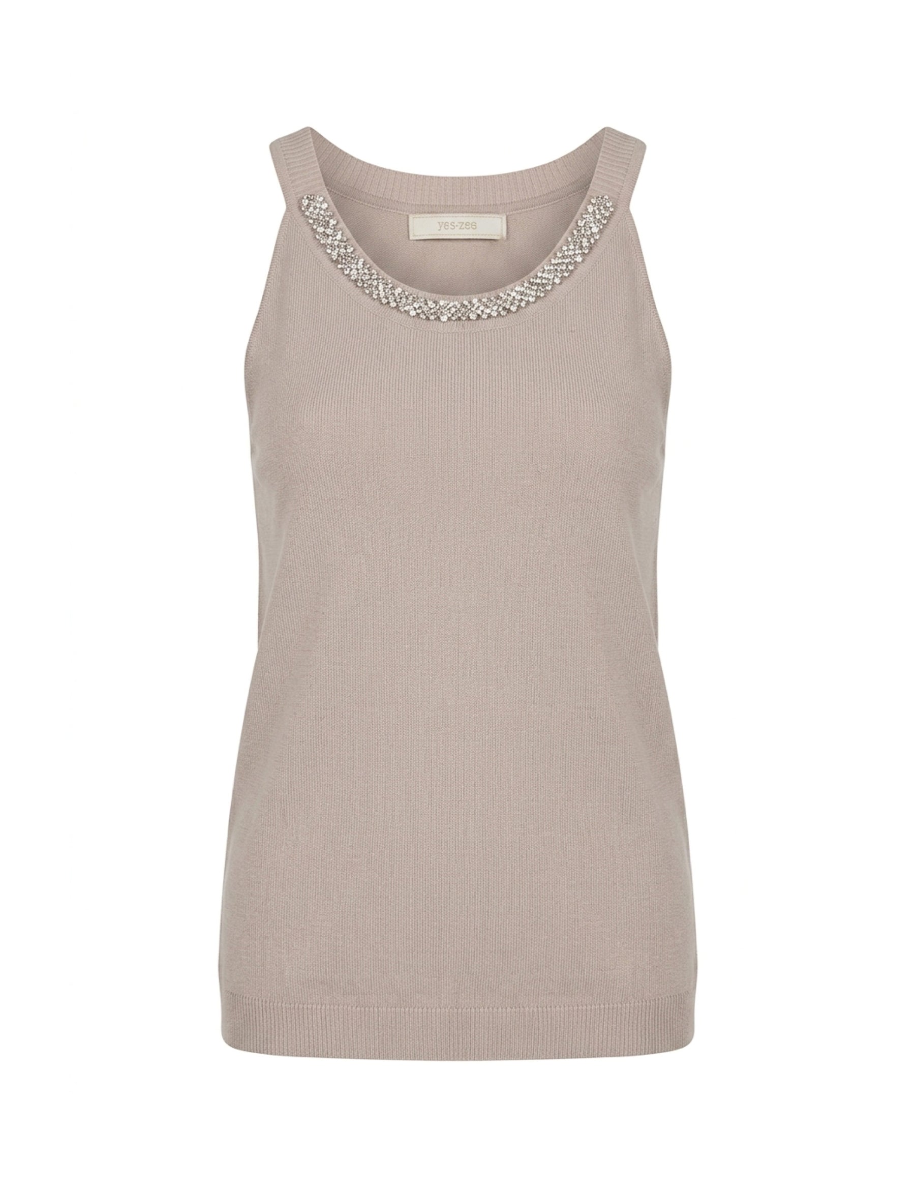 Top e canotte Beige Yes-zee
