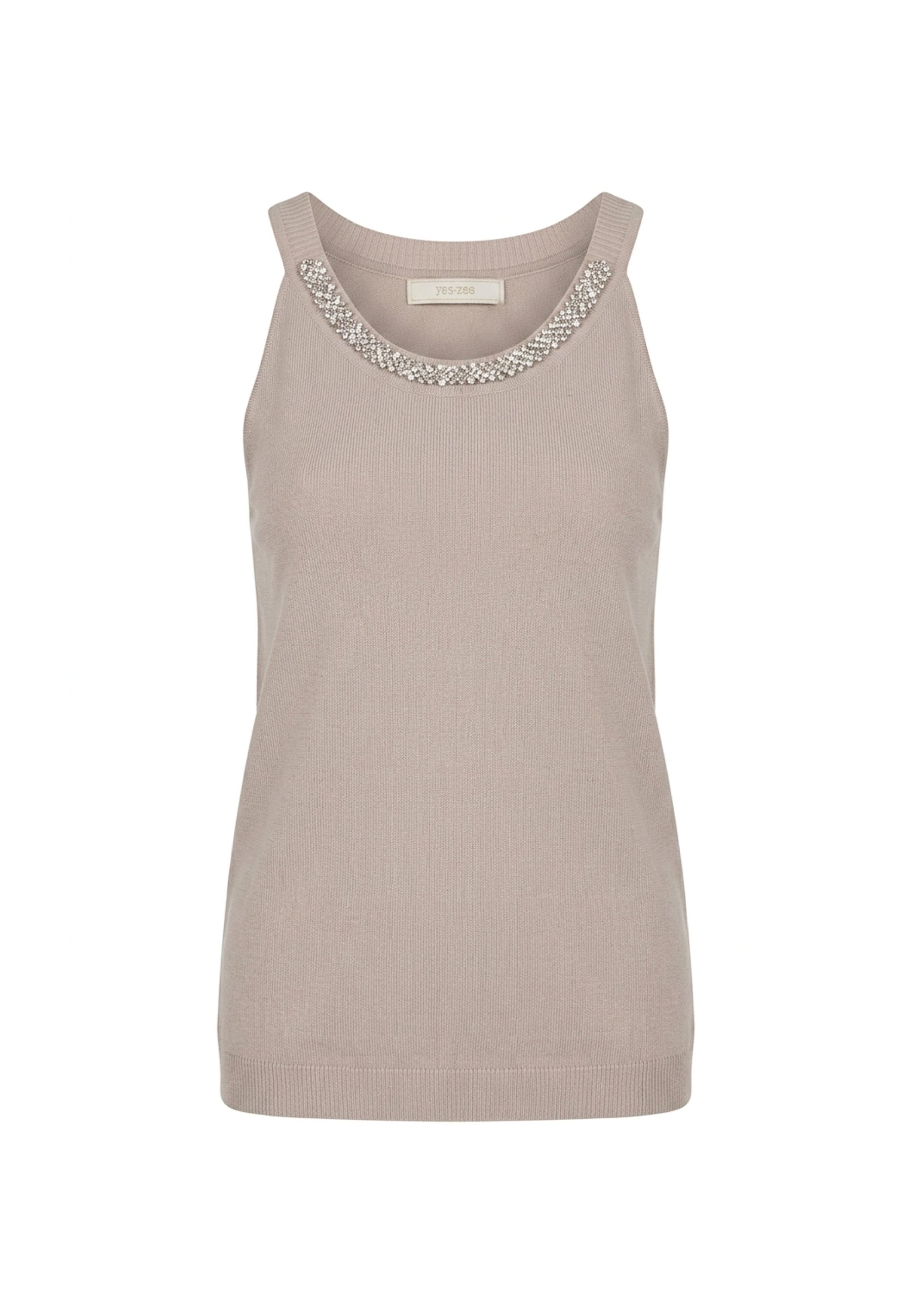 Top e canotte Beige Yes-zee