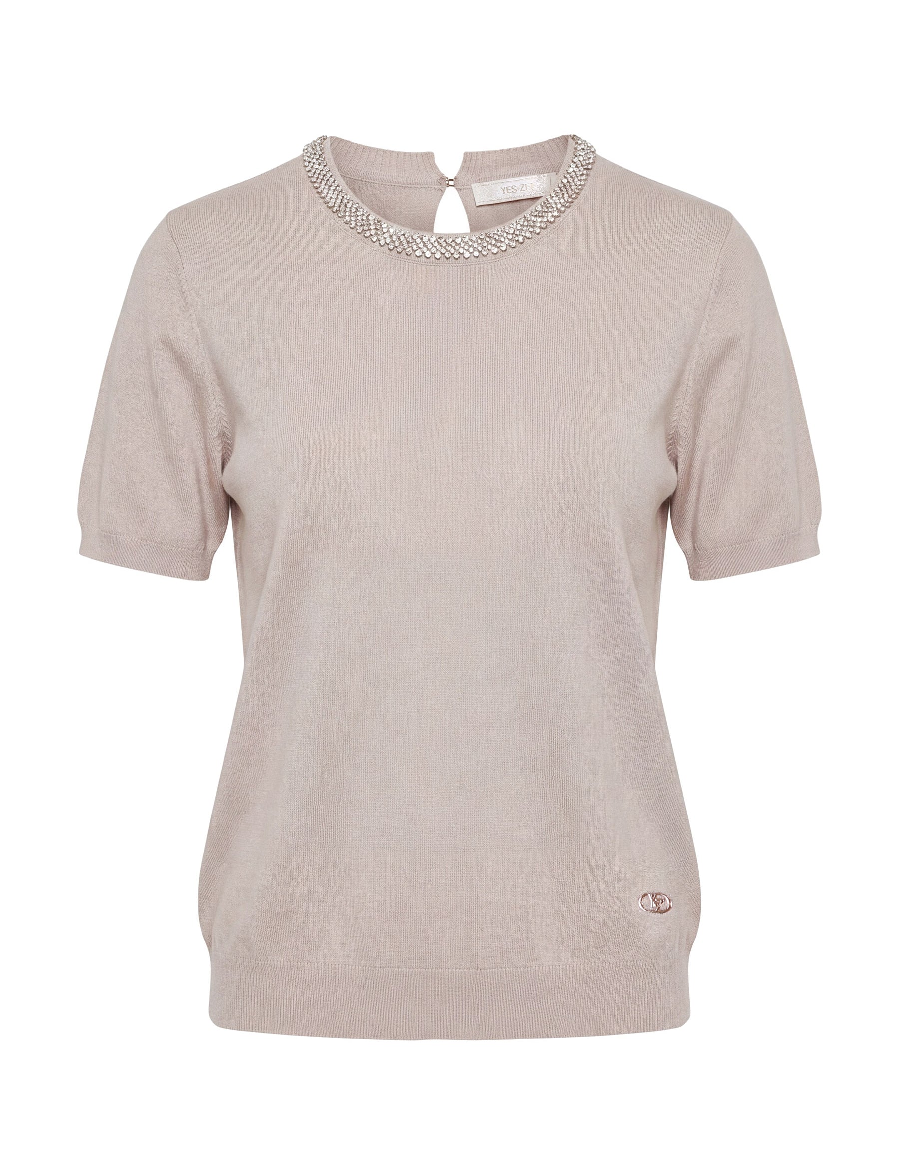 T-shirt Beige Yes-zee