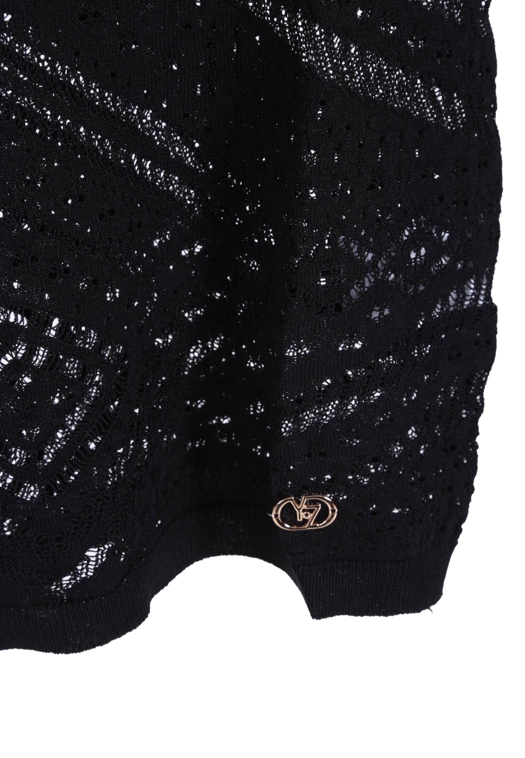 Top e canotte Nero Yes-zee
