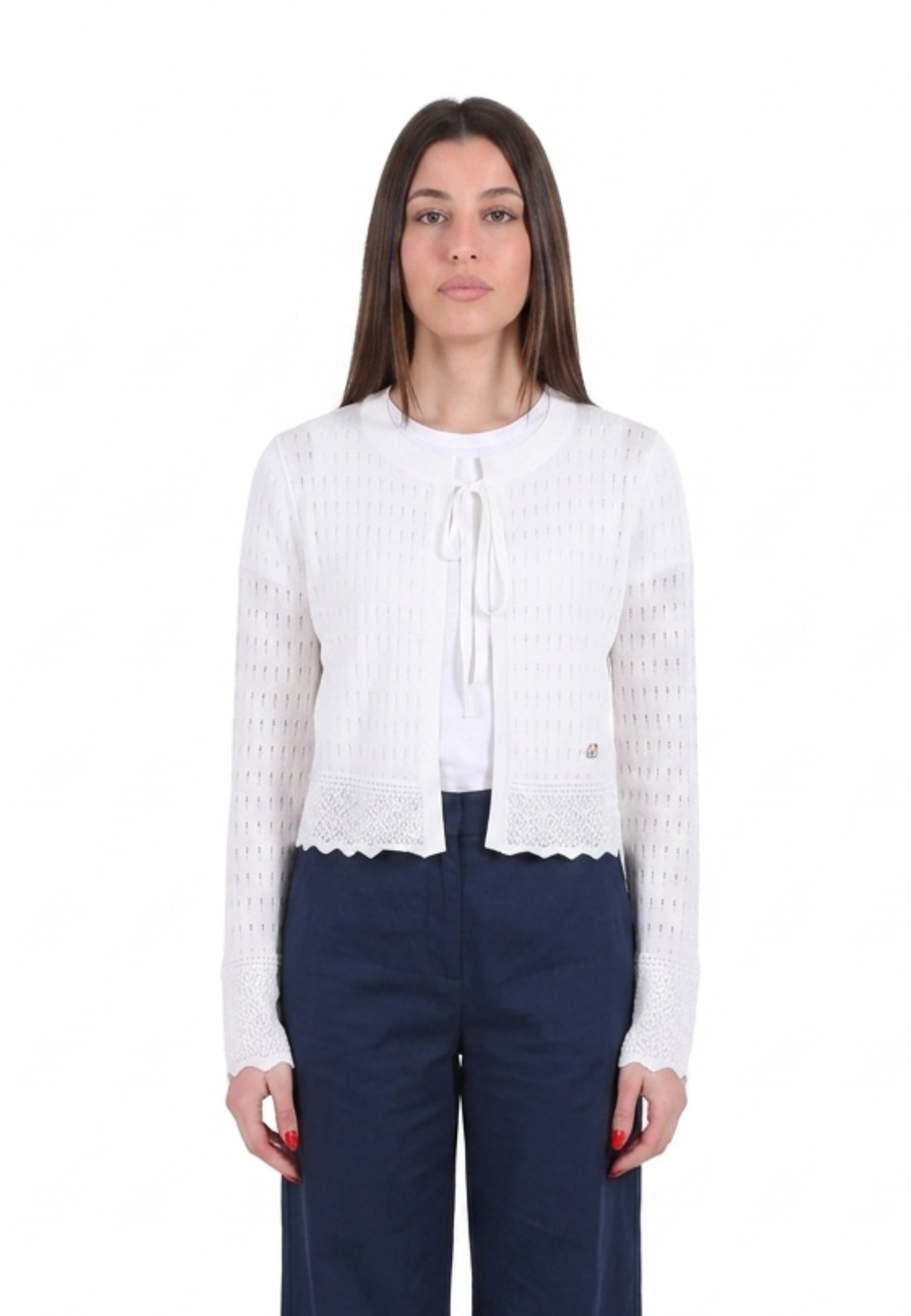 Cardigan Bianco Yes-zee