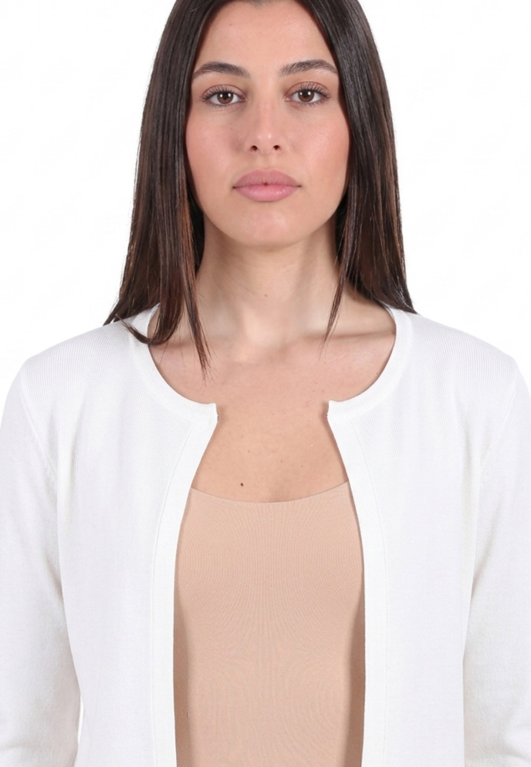 Cardigan Bianco Yes-zee