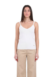 Top e canotte Bianco Yes-zee