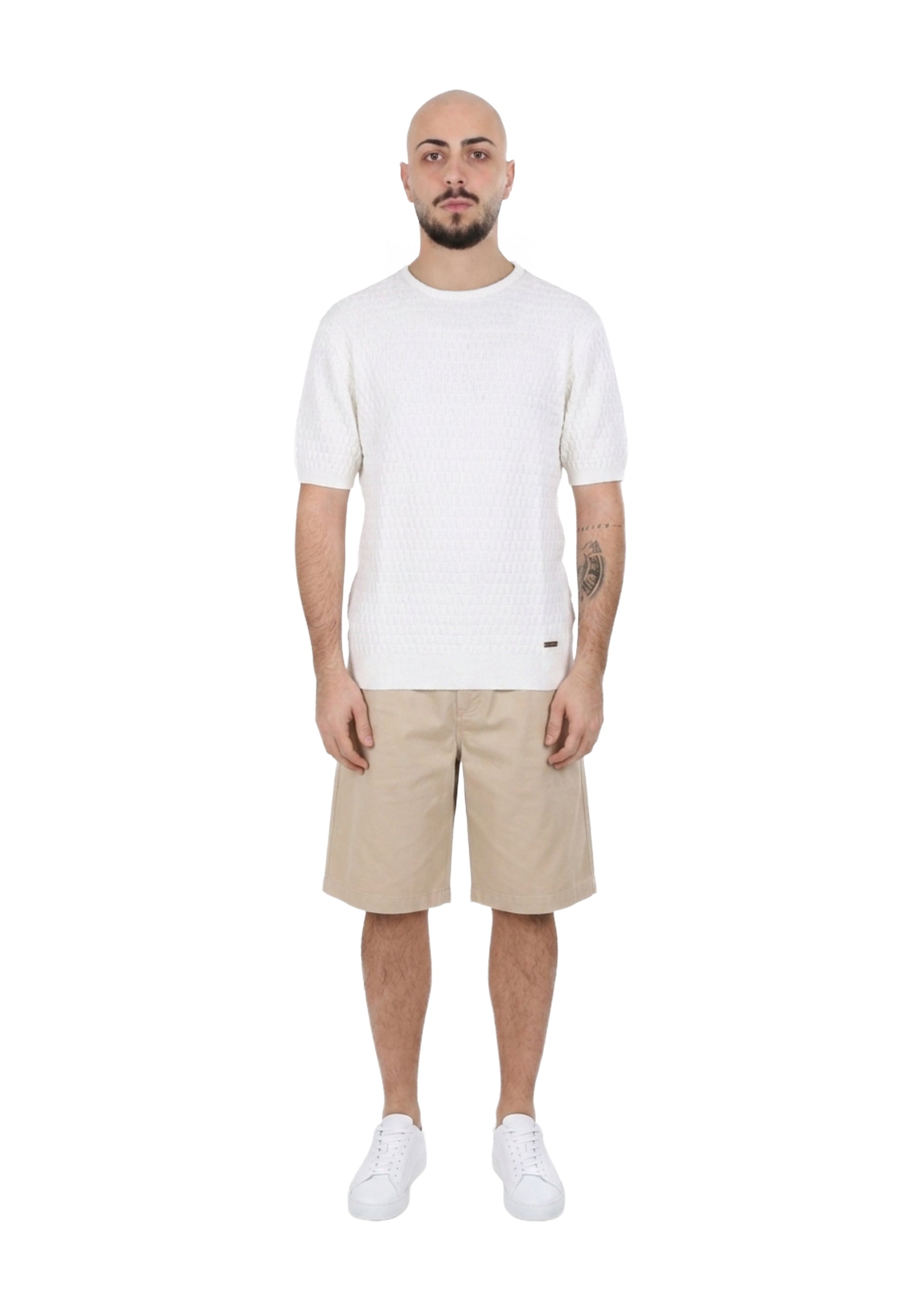 T-shirt Bianco Yes-zee