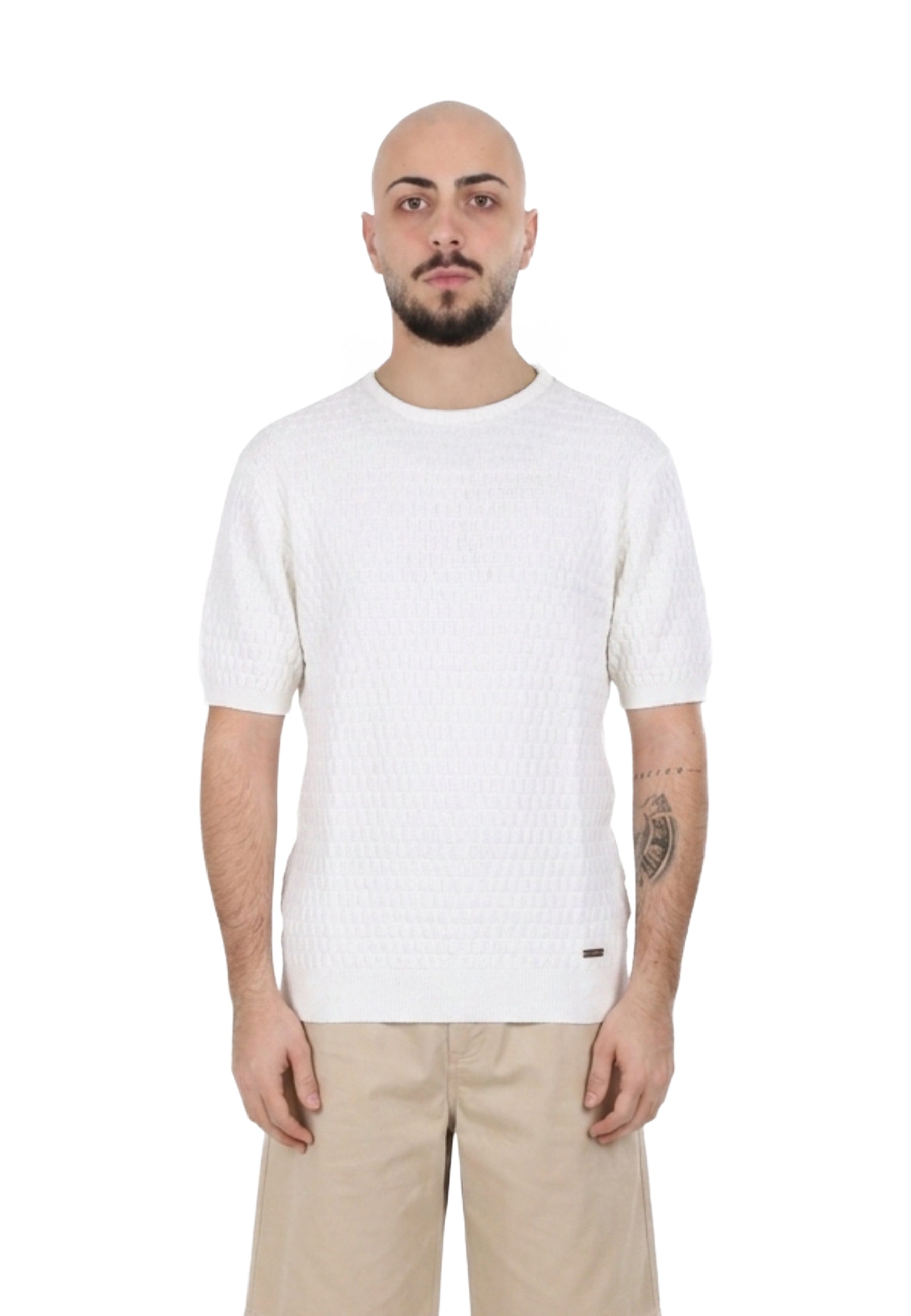 T-shirt Bianco Yes-zee