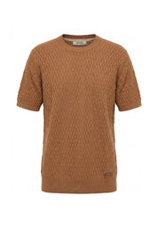 T-shirt Marrone Yes-zee