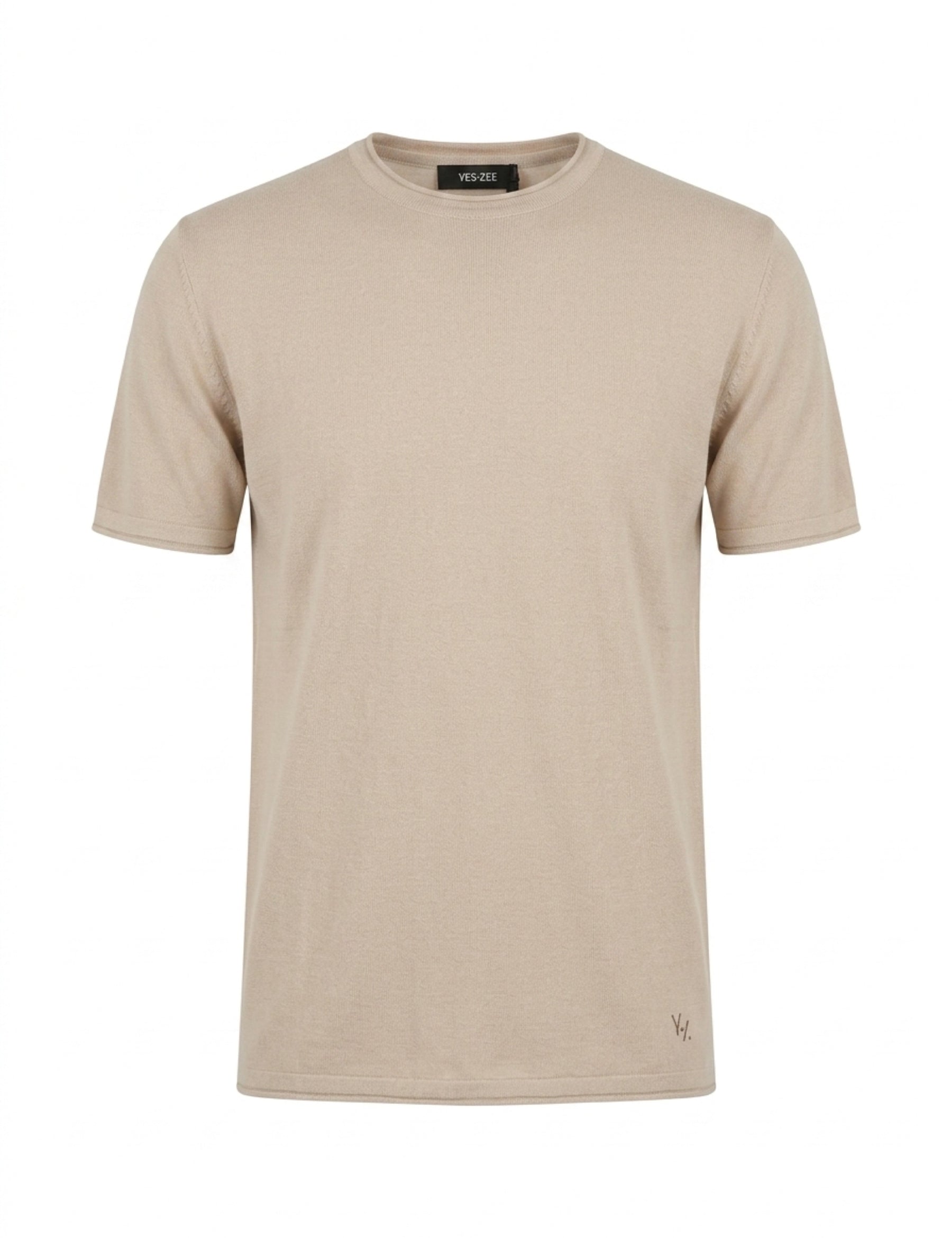 T-shirt Beige Chiaro Yes-zee