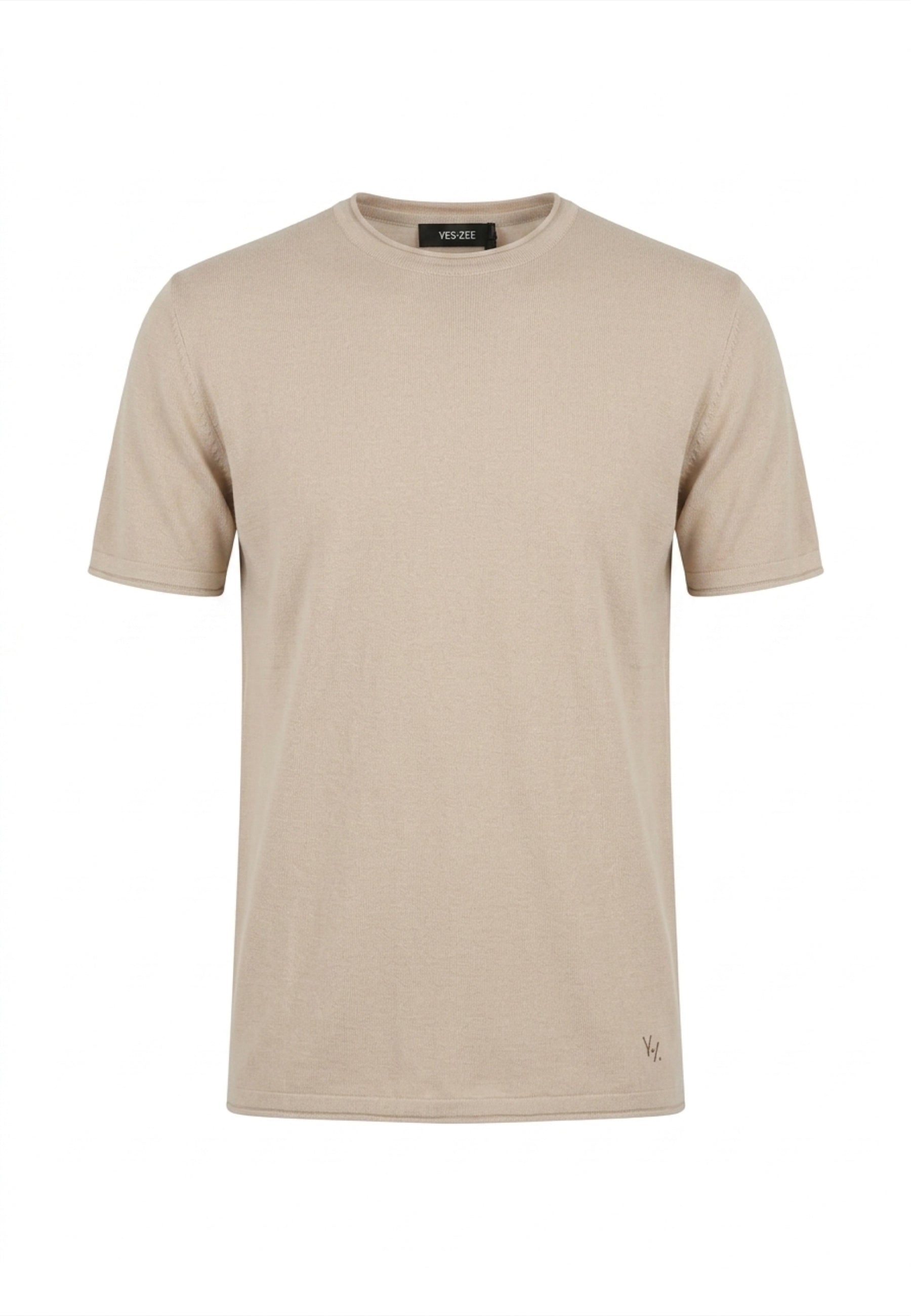 T-shirt Beige Chiaro Yes-zee