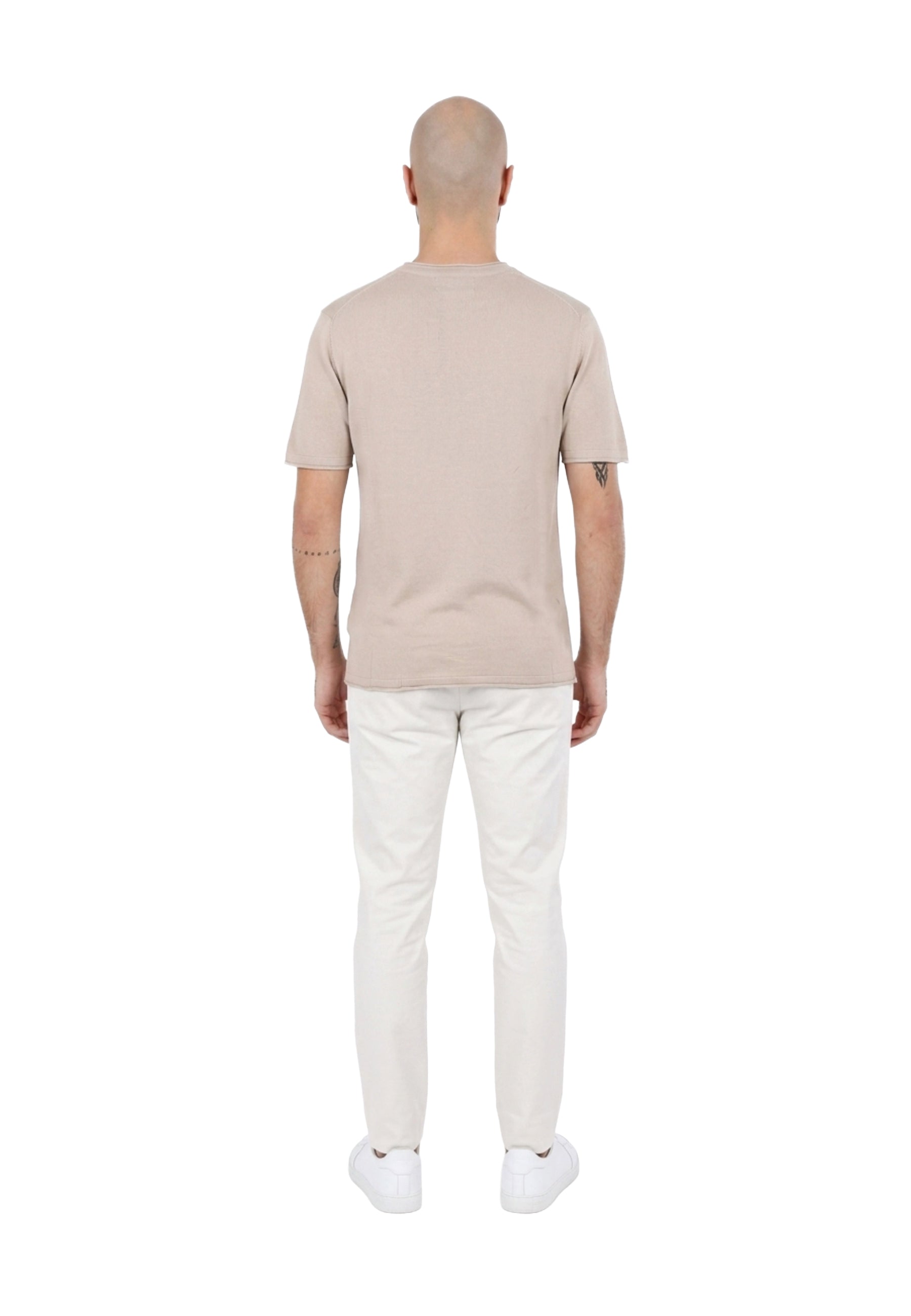 T-shirt Beige Chiaro Yes-zee