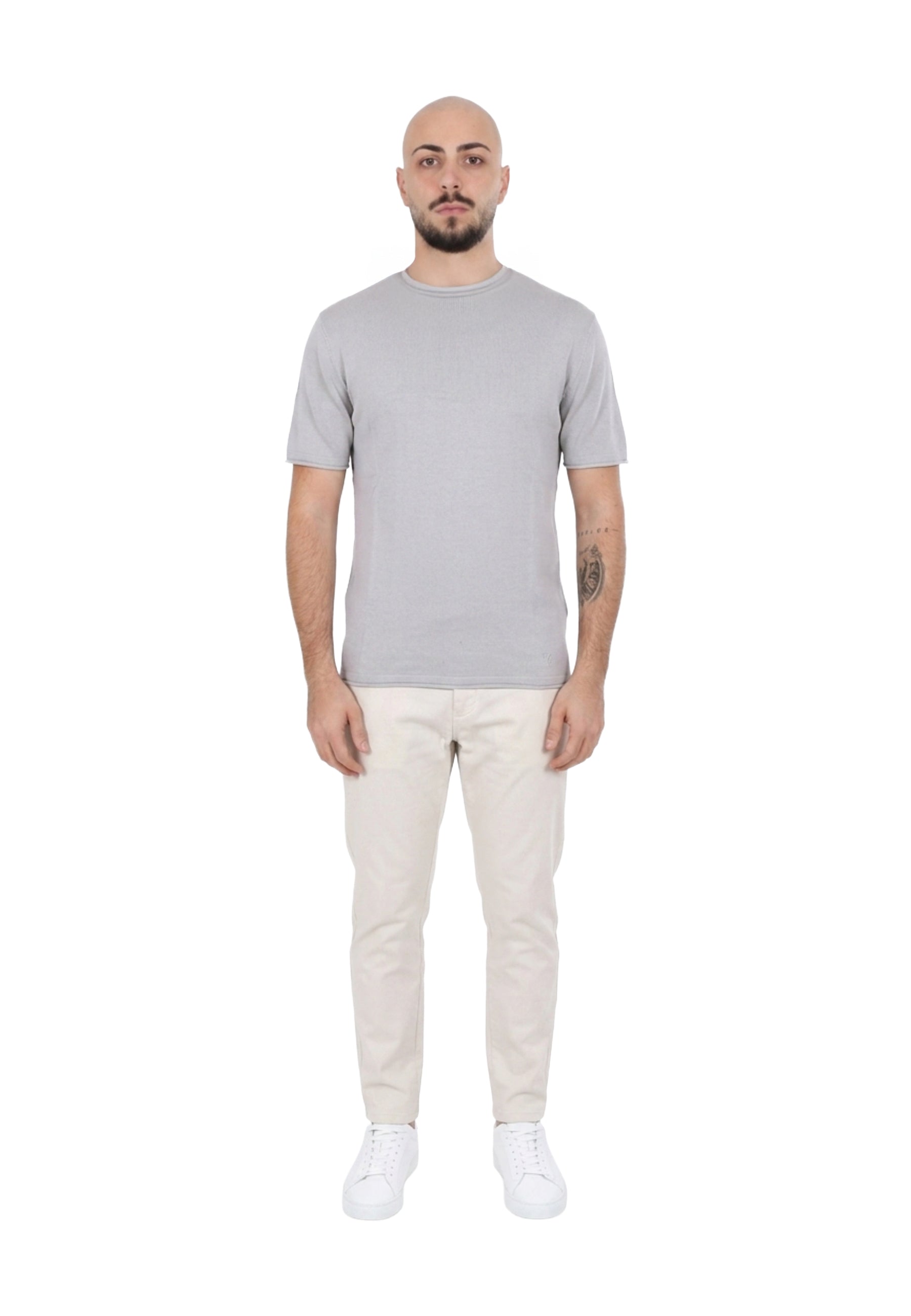 T-shirt Grigio Yes-zee