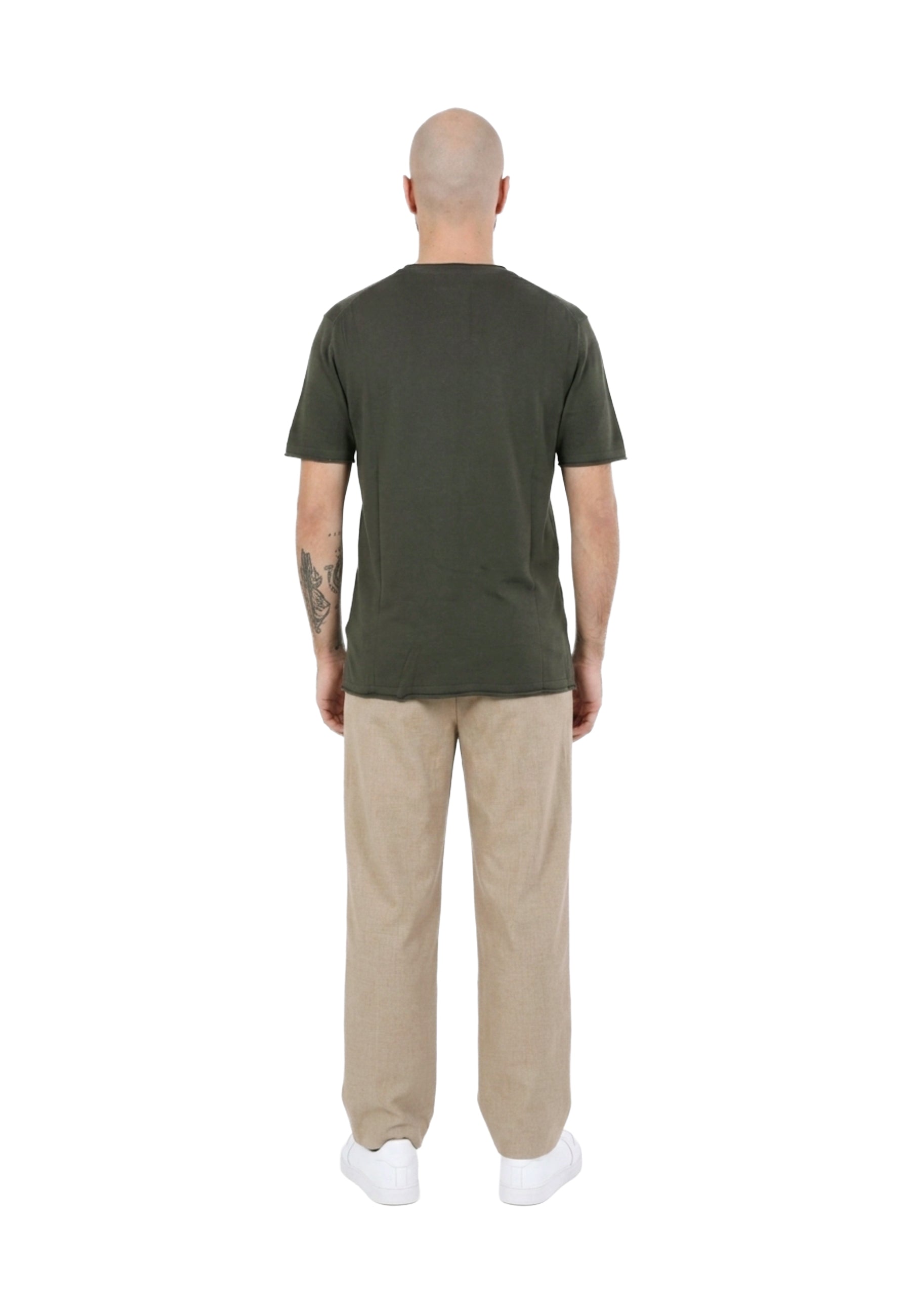 T-shirt Verde Scuro Yes-zee