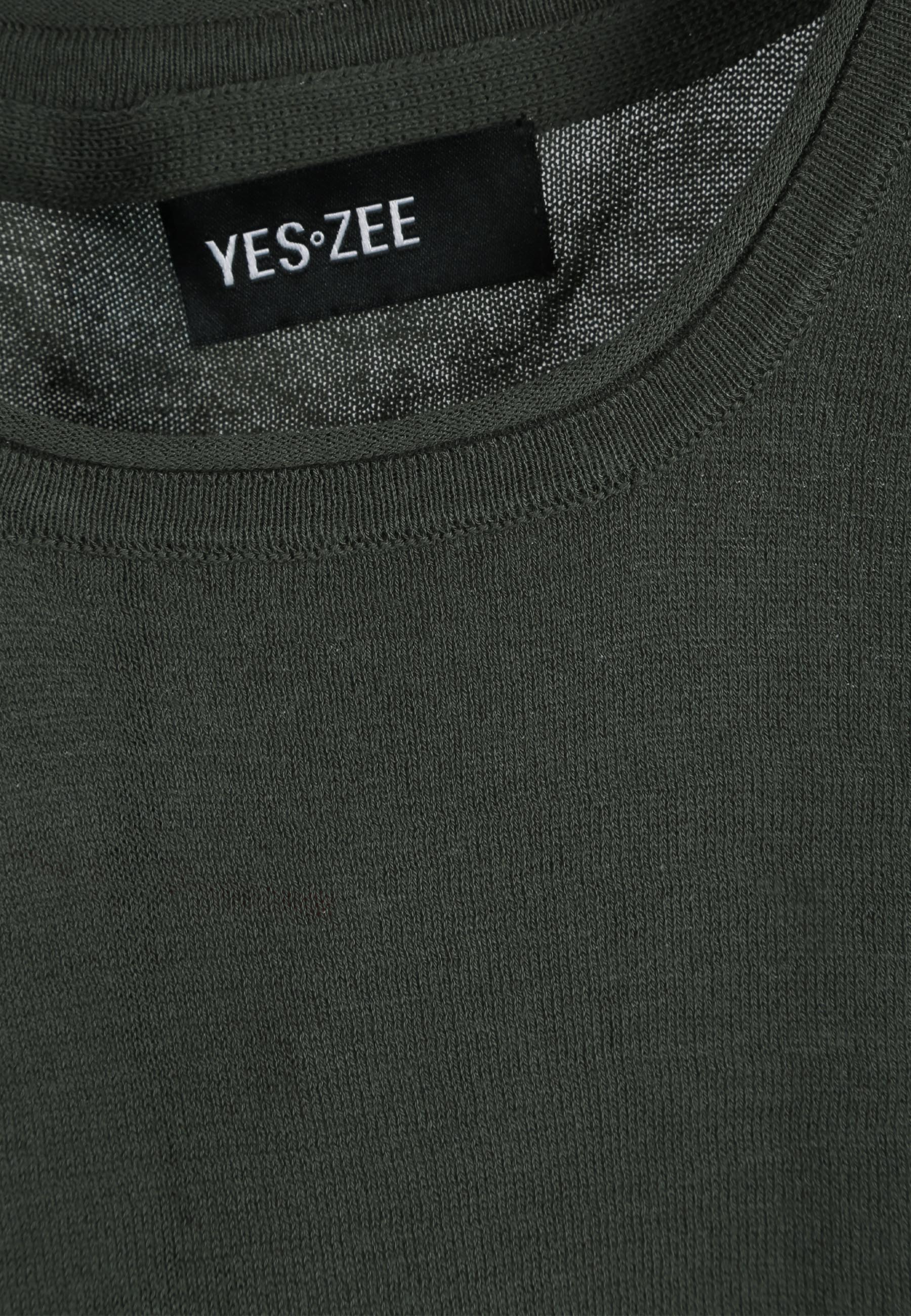 T-shirt Verde Scuro Yes-zee