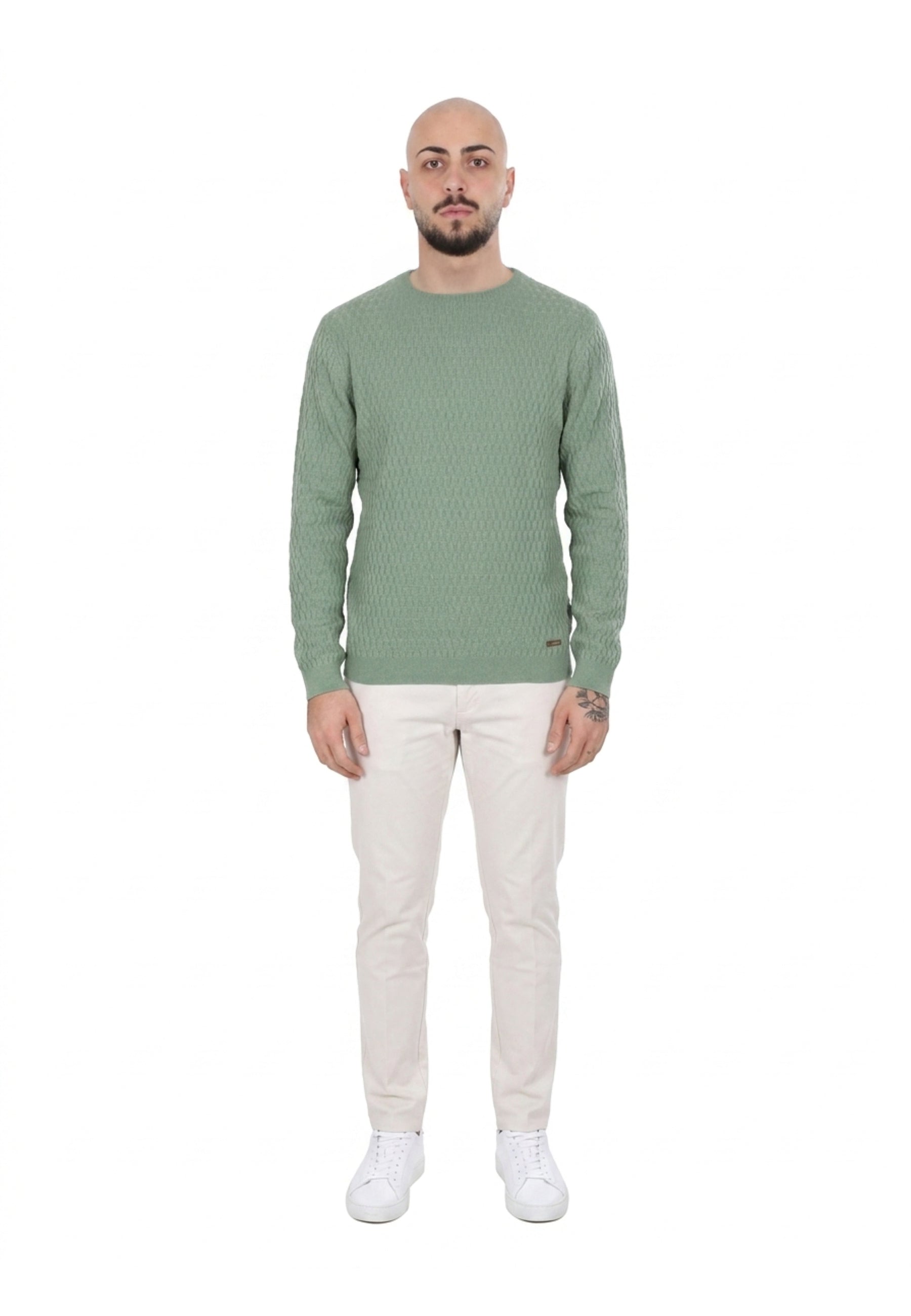 Maglioncini Verde Yes-zee