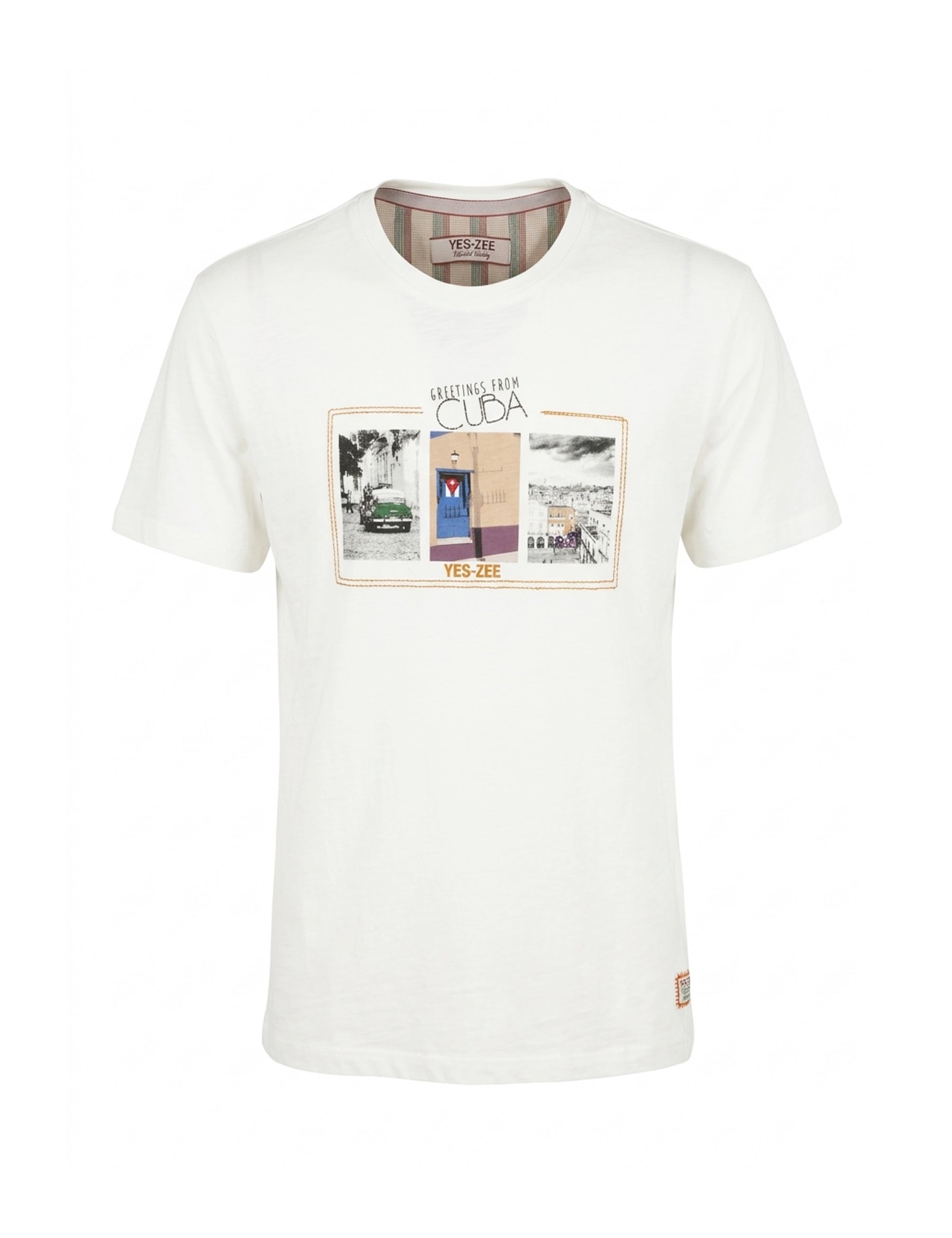 T-shirt Bianco Yes-zee