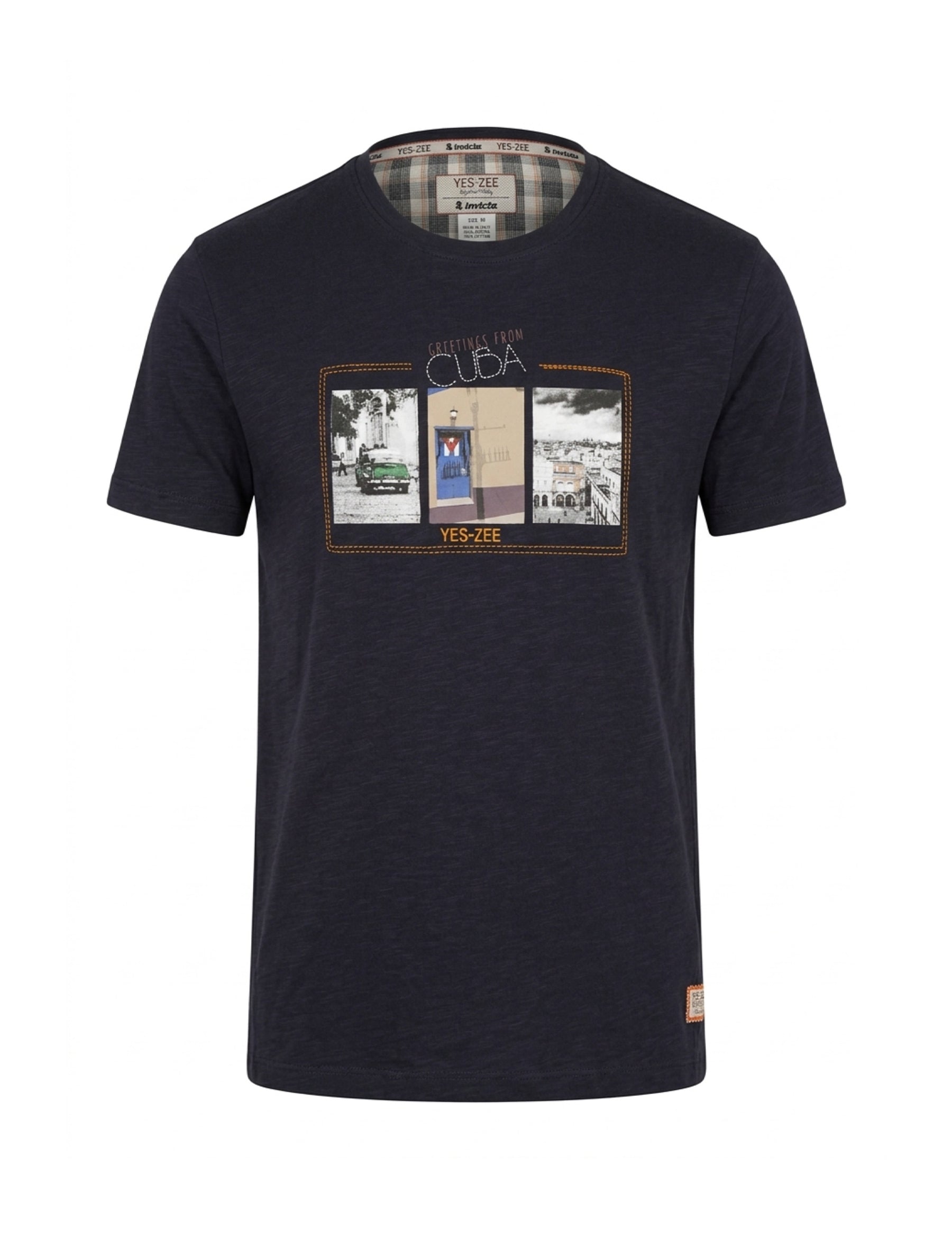 T-shirt Blu Yes-zee