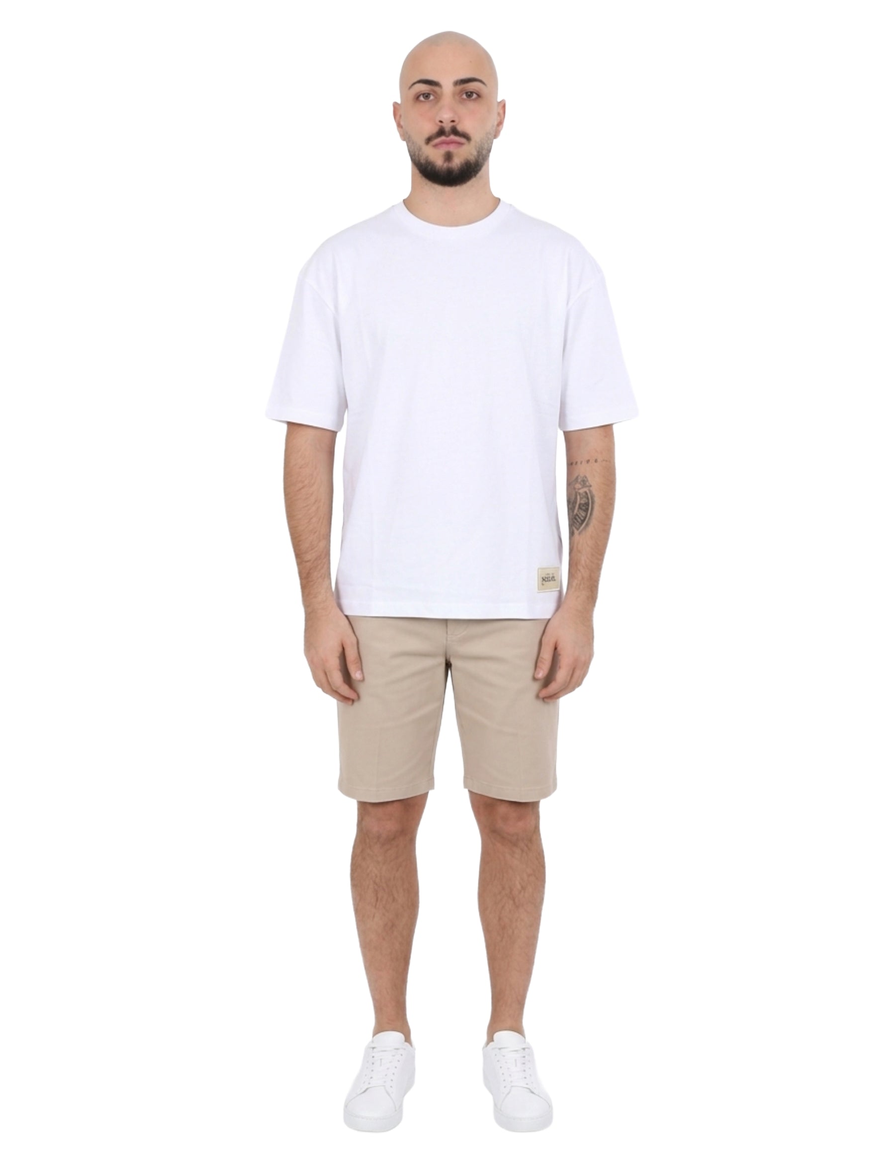 T-shirt Bianco Yes-zee
