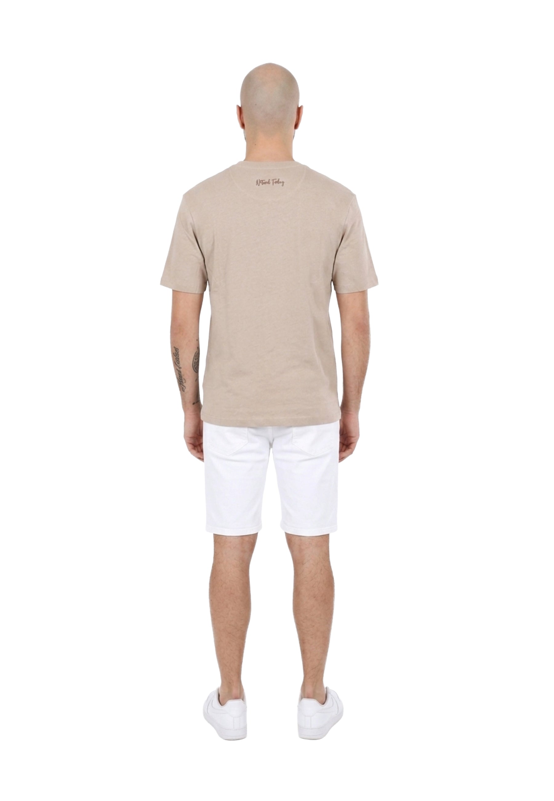 T-shirt Beige Yes-zee