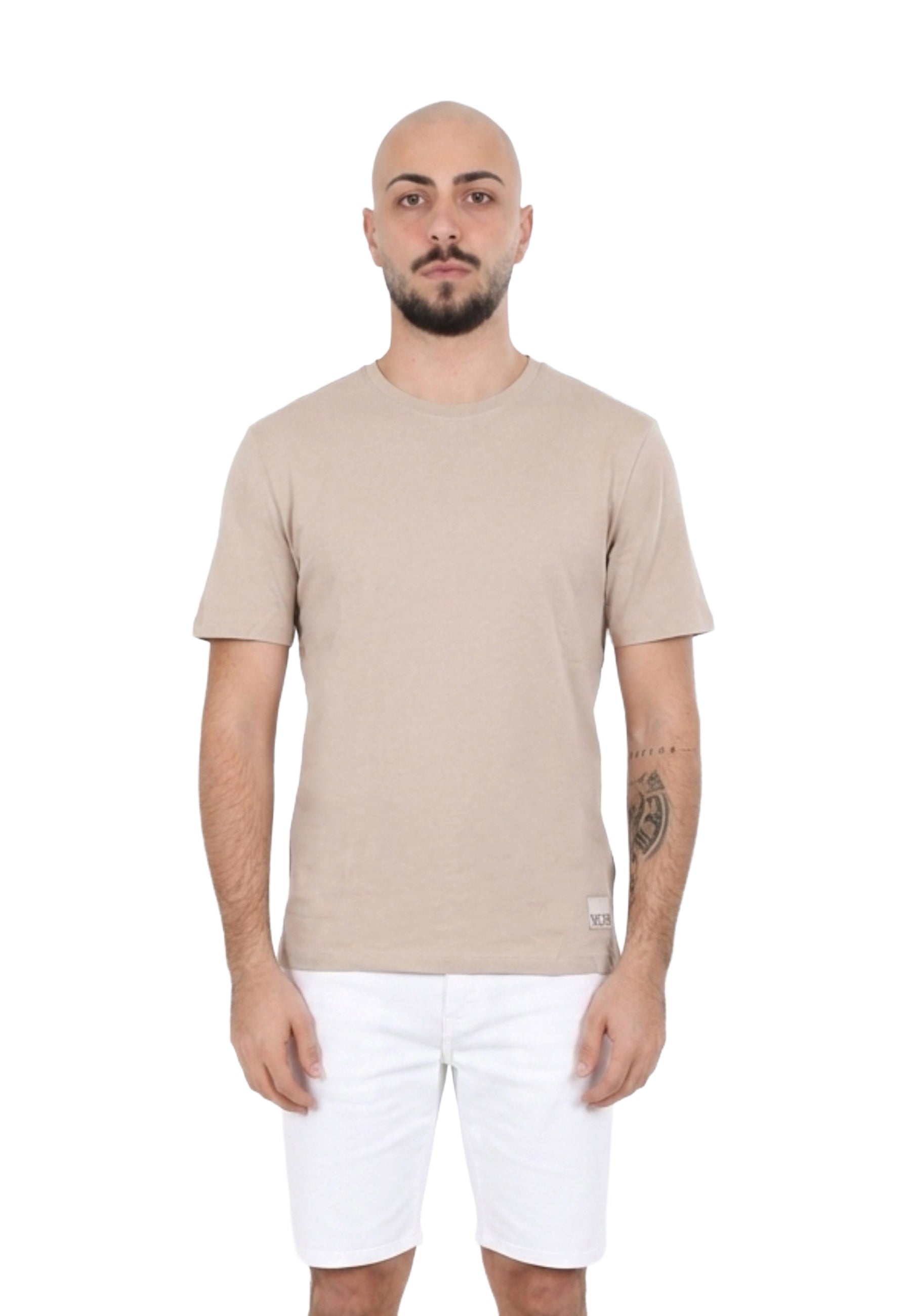 T-shirt Beige Yes-zee