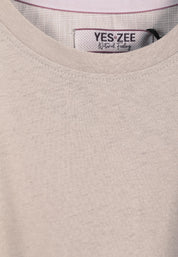 T-shirt Beige Yes-zee