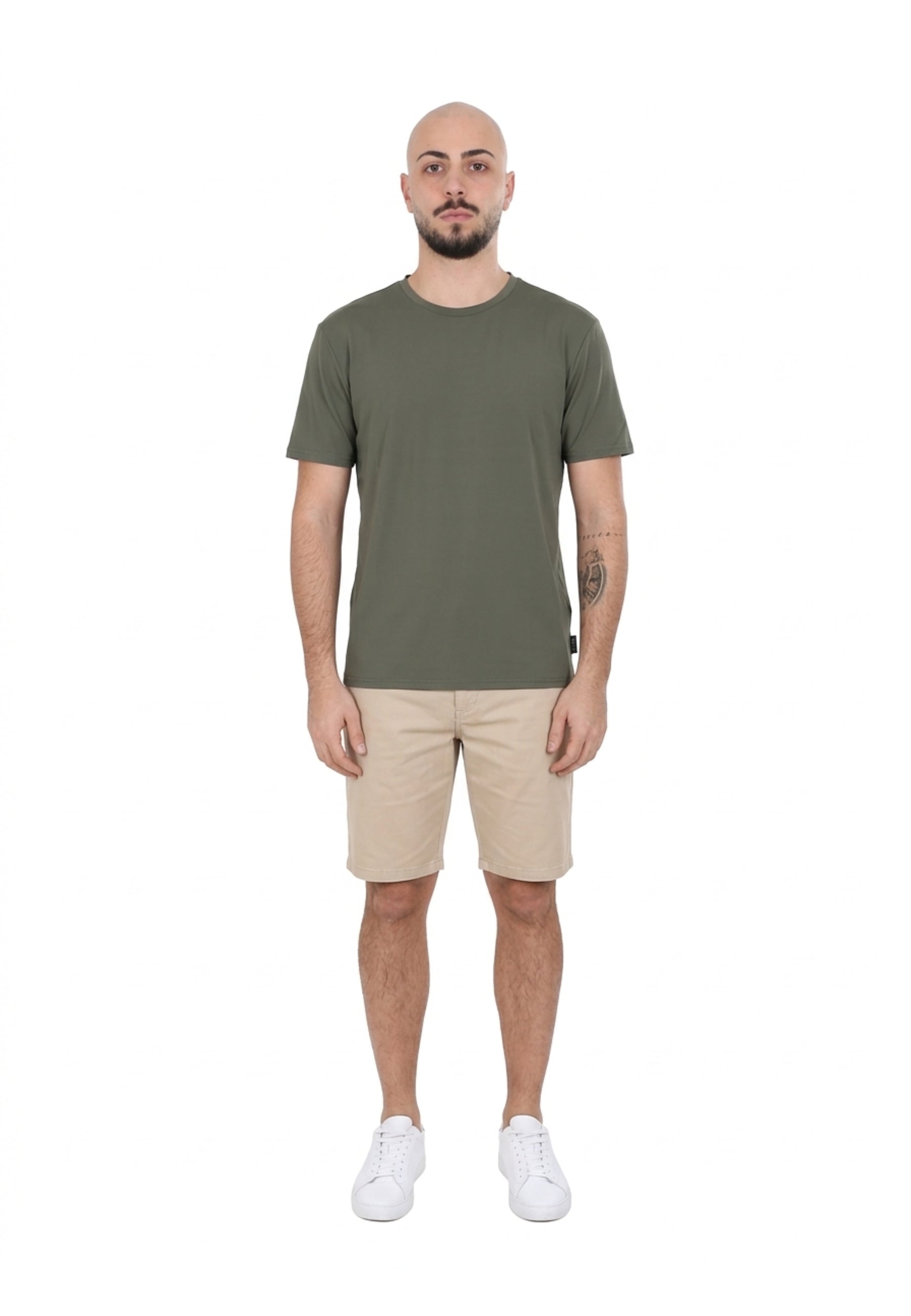 T-shirt Verde Scuro Yes-zee