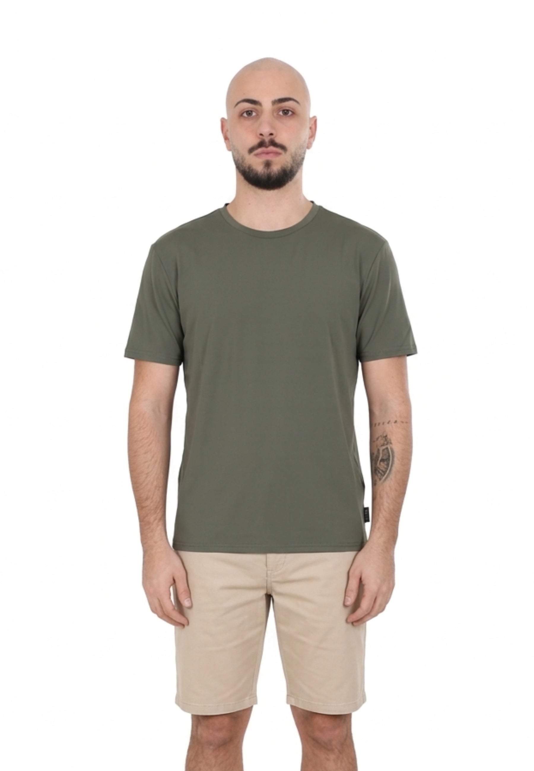 T-shirt Verde Scuro Yes-zee
