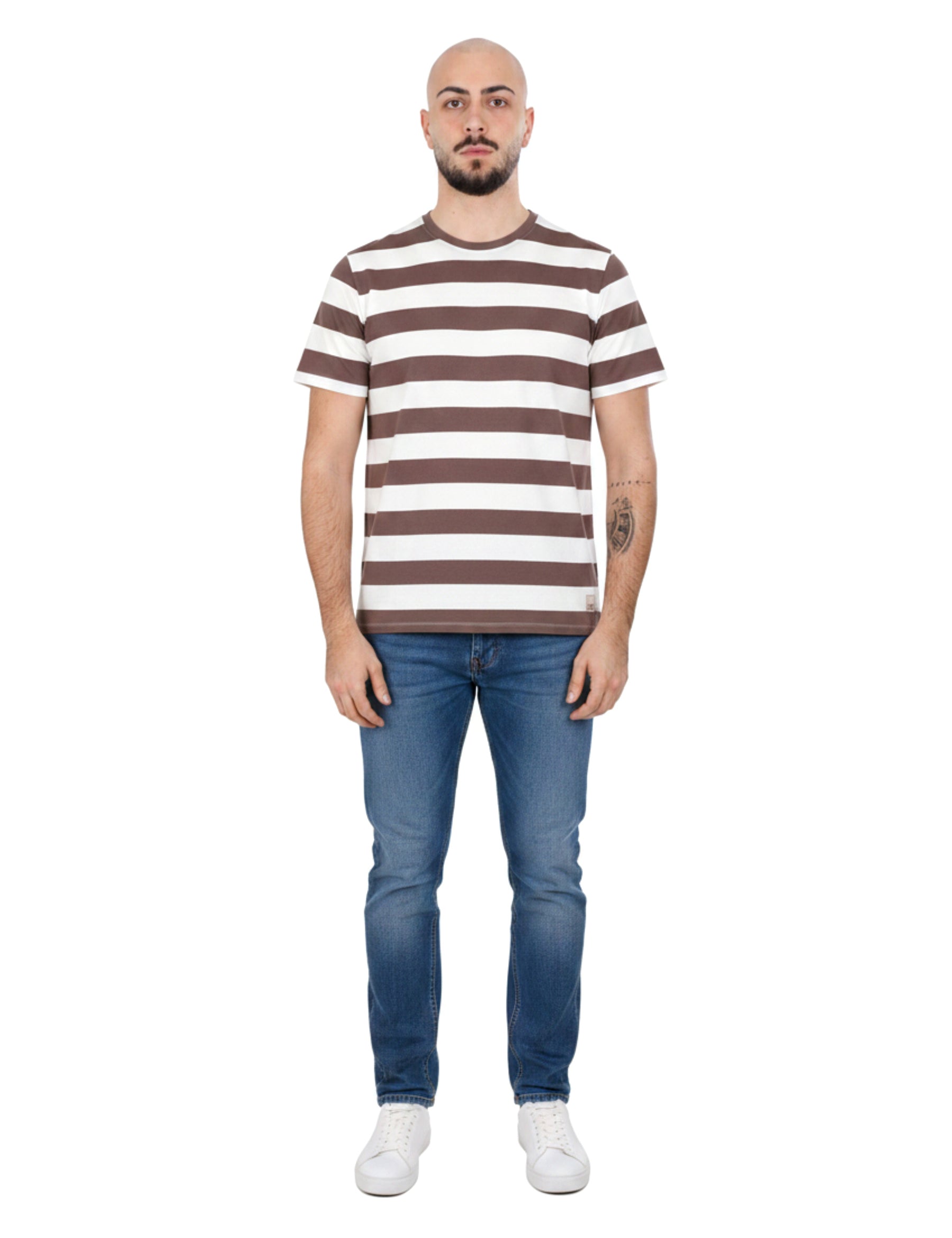 T-shirt Marrone Yes-zee