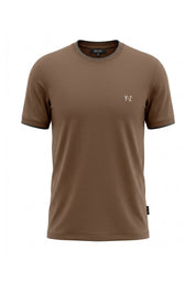T-shirt Marrone Yes-zee