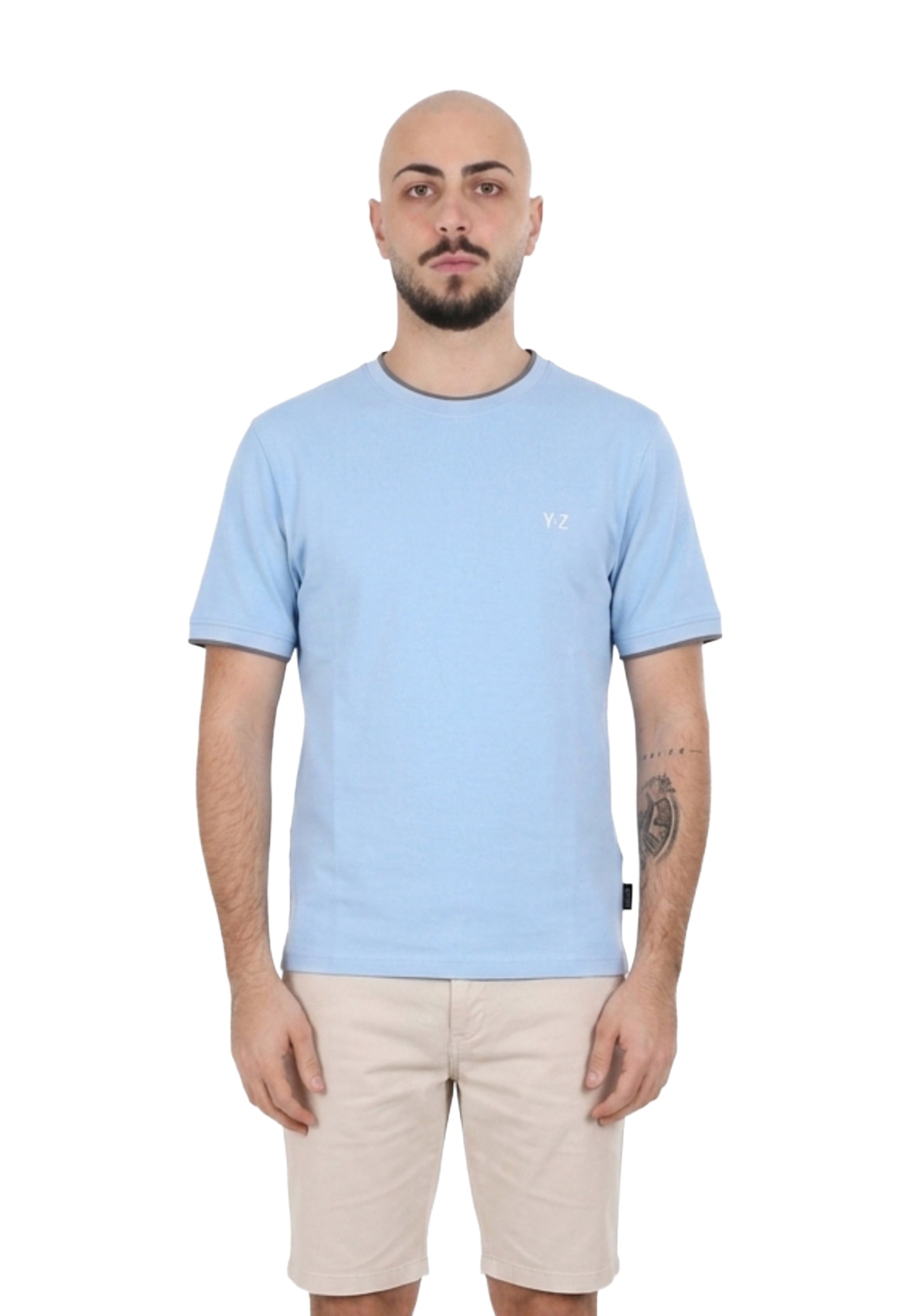 T-shirt Celeste Yes-zee