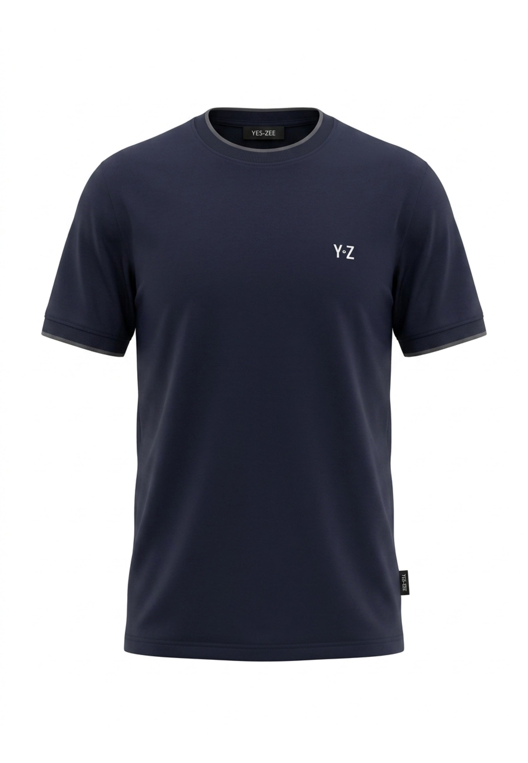 T-shirt Blu Scuro Yes-zee