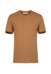 T-shirt Marrone Chiaro Yes-zee