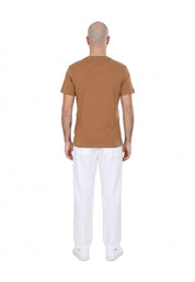 T-shirt Marrone Chiaro Yes-zee