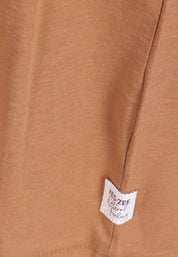 T-shirt Marrone Chiaro Yes-zee