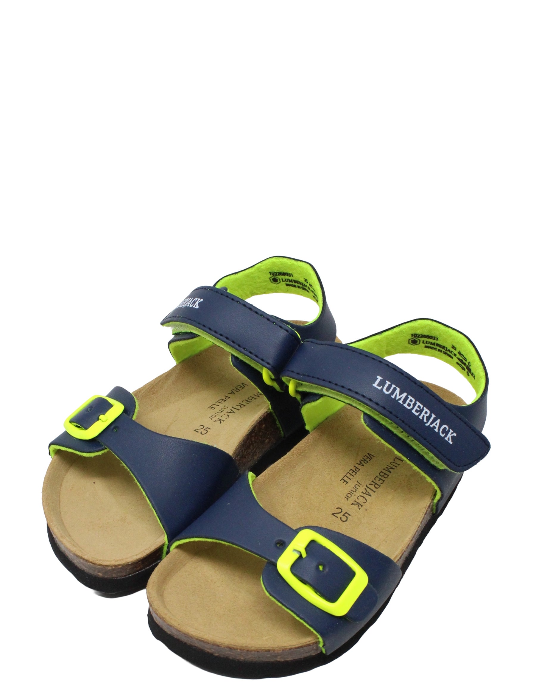 Sandali con strappi Blu Lumberjack
