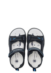 Sandali con strappi Blu Lumberjack
