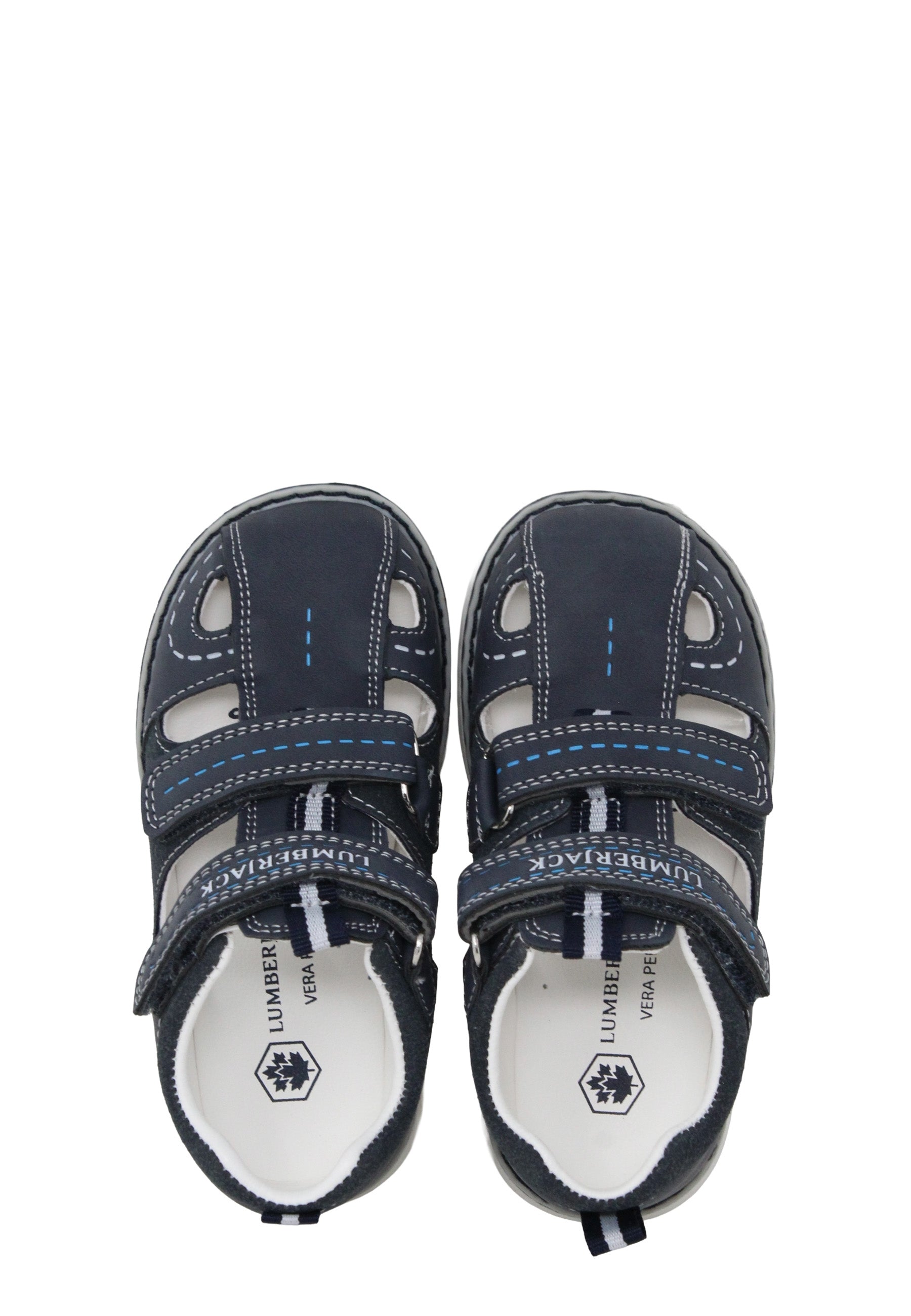 Sandali con strappi Blu Lumberjack