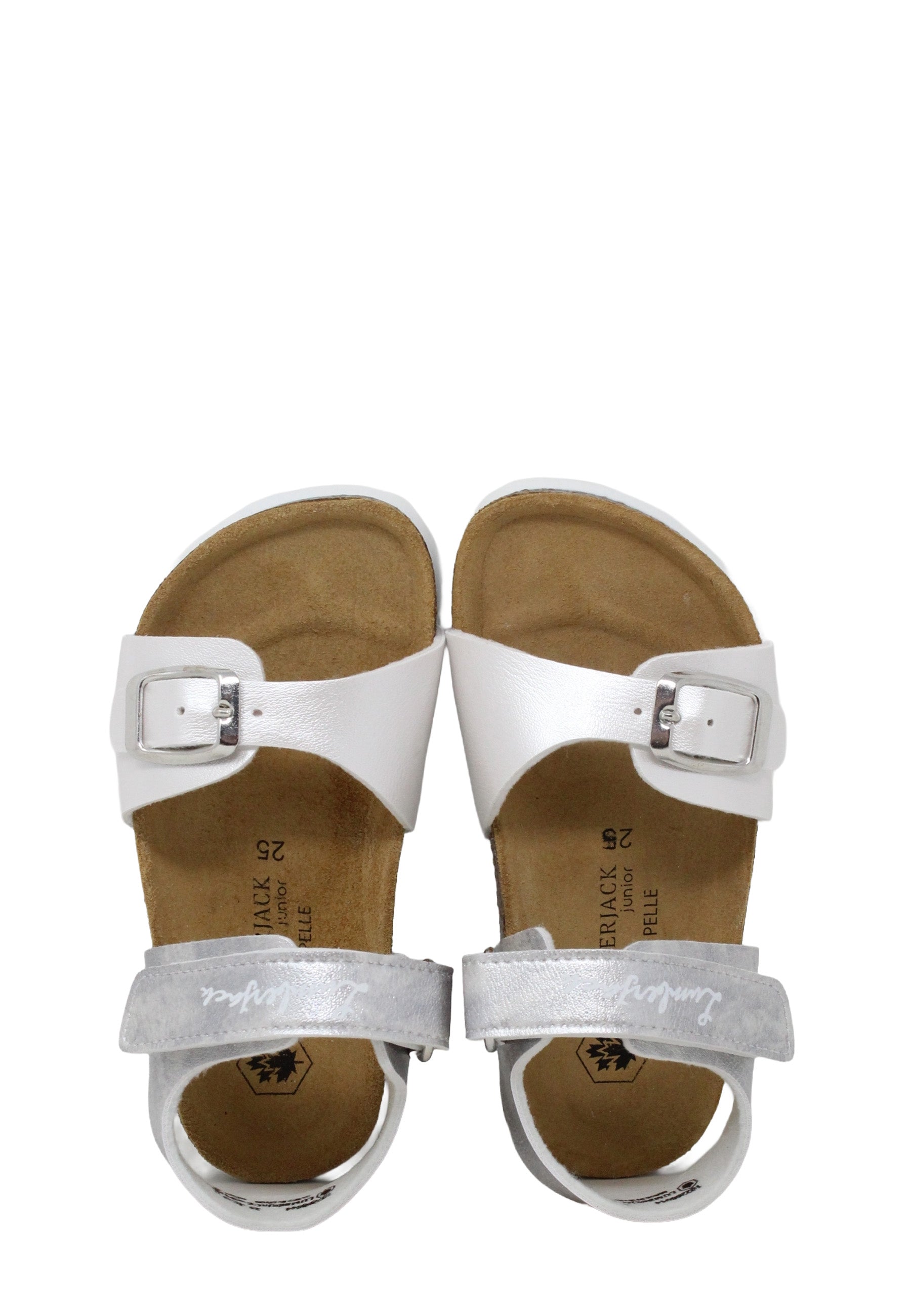 Sandali con strappi Bianco Lumberjack