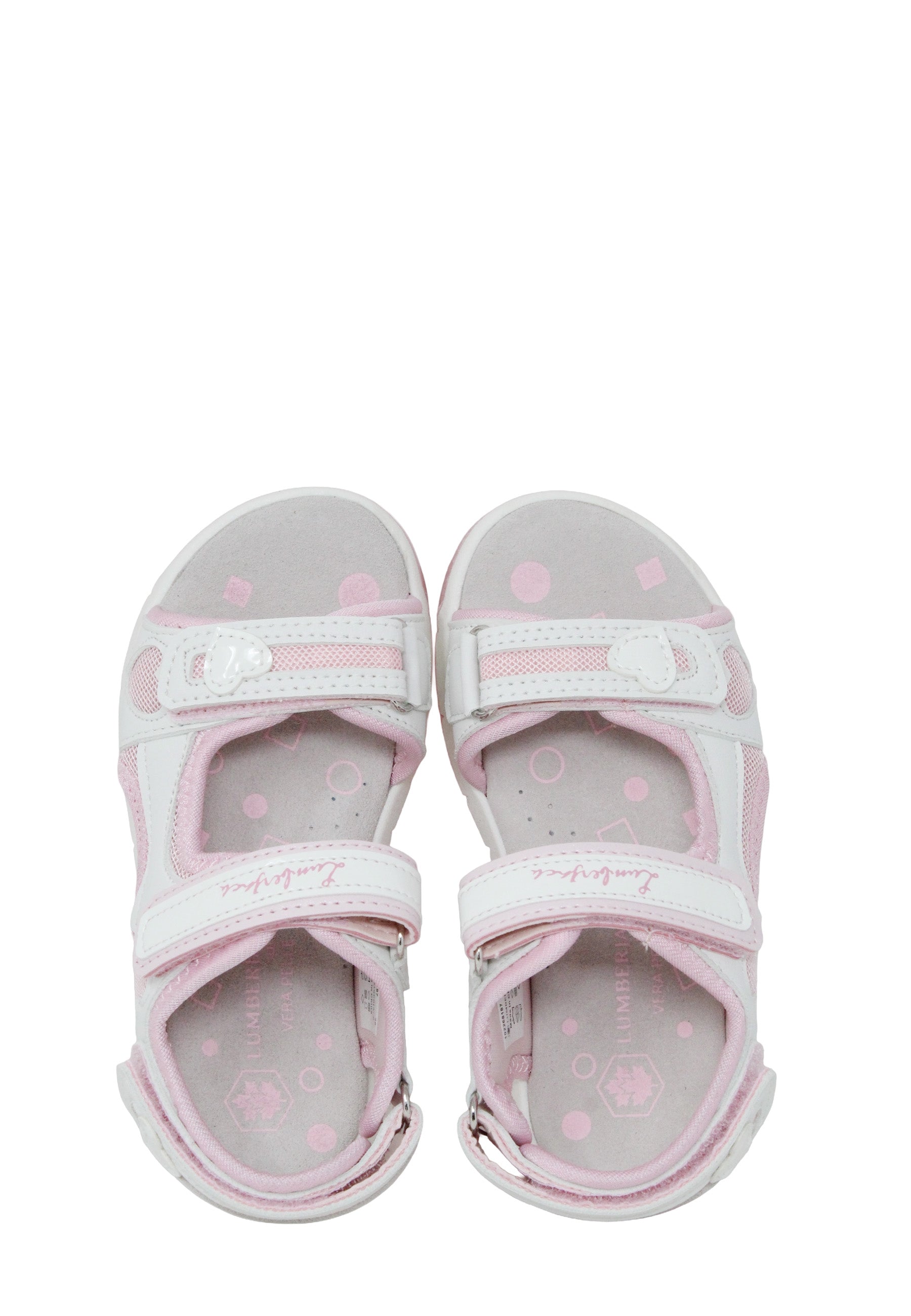 Sandali con strappi Rosa Lumberjack