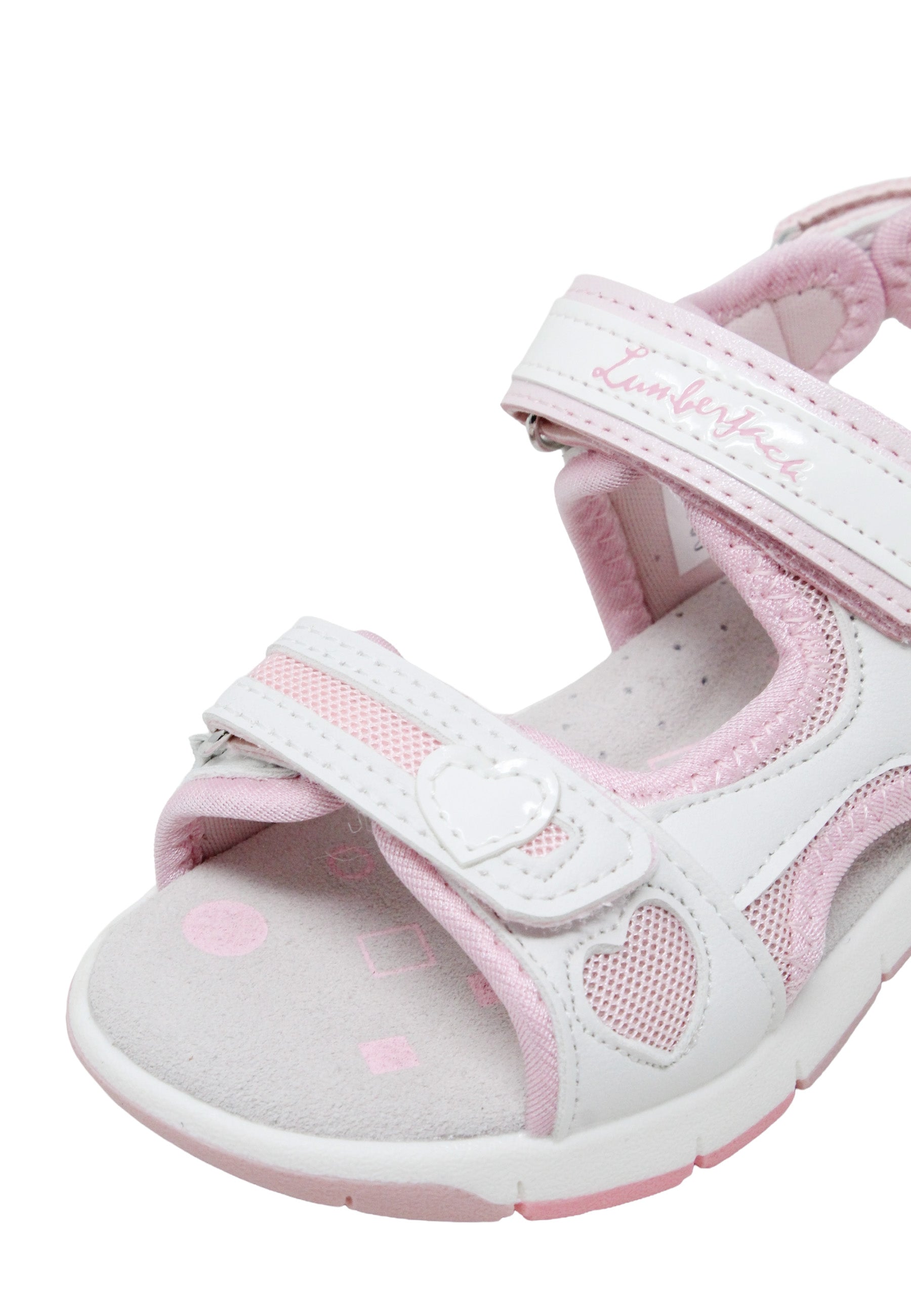Sandali con strappi Rosa Lumberjack