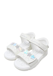 Sandali con strappi Bianco Lumberjack