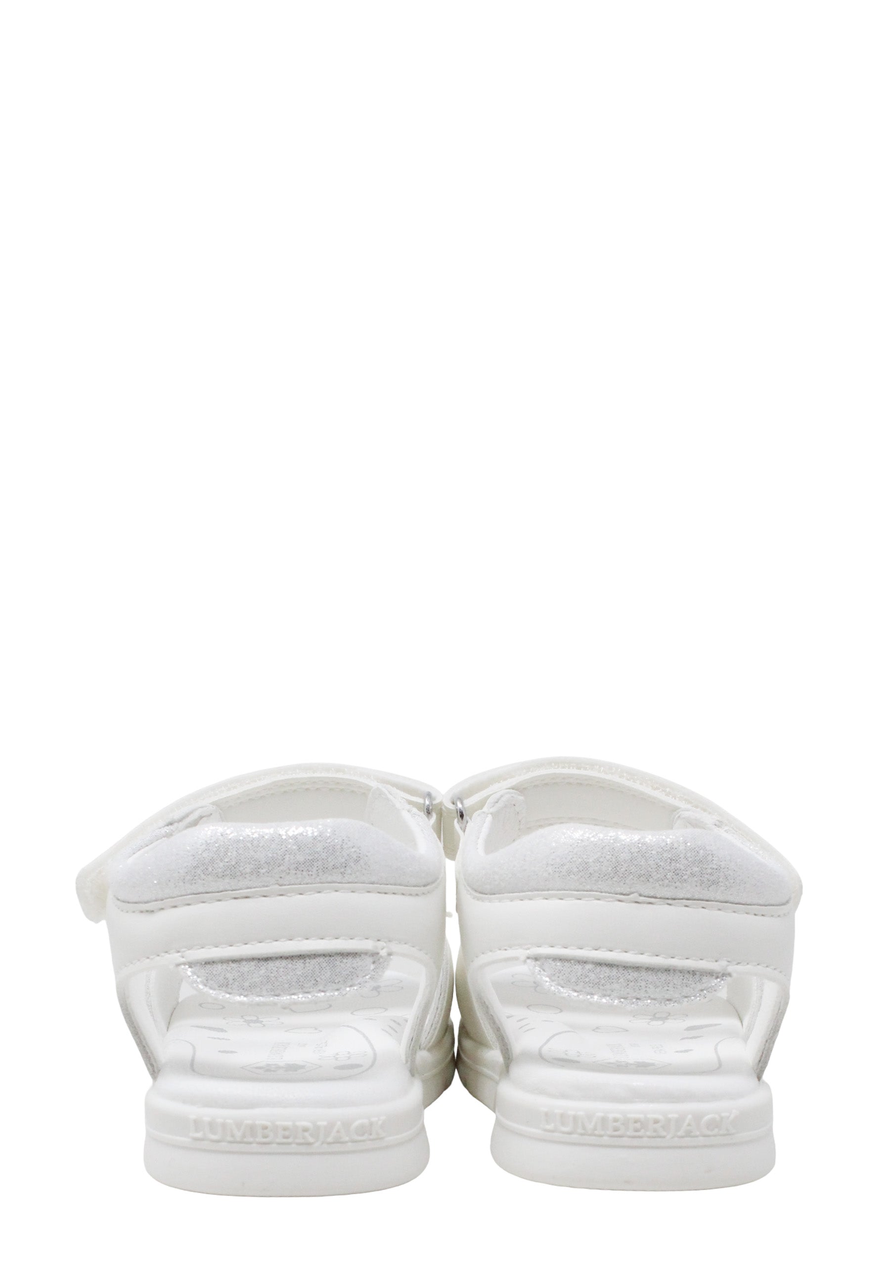 Sandali con strappi Bianco Lumberjack