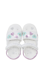Sandali con strappi Bianco Lumberjack