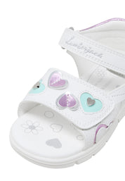 Sandali con strappi Bianco Lumberjack