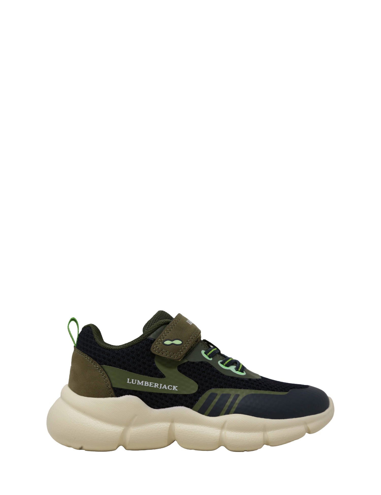 Scarpe con strappi Verde Militare Lumberjack