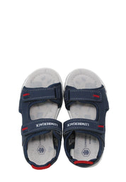 Sandali con strappi Blu Lumberjack