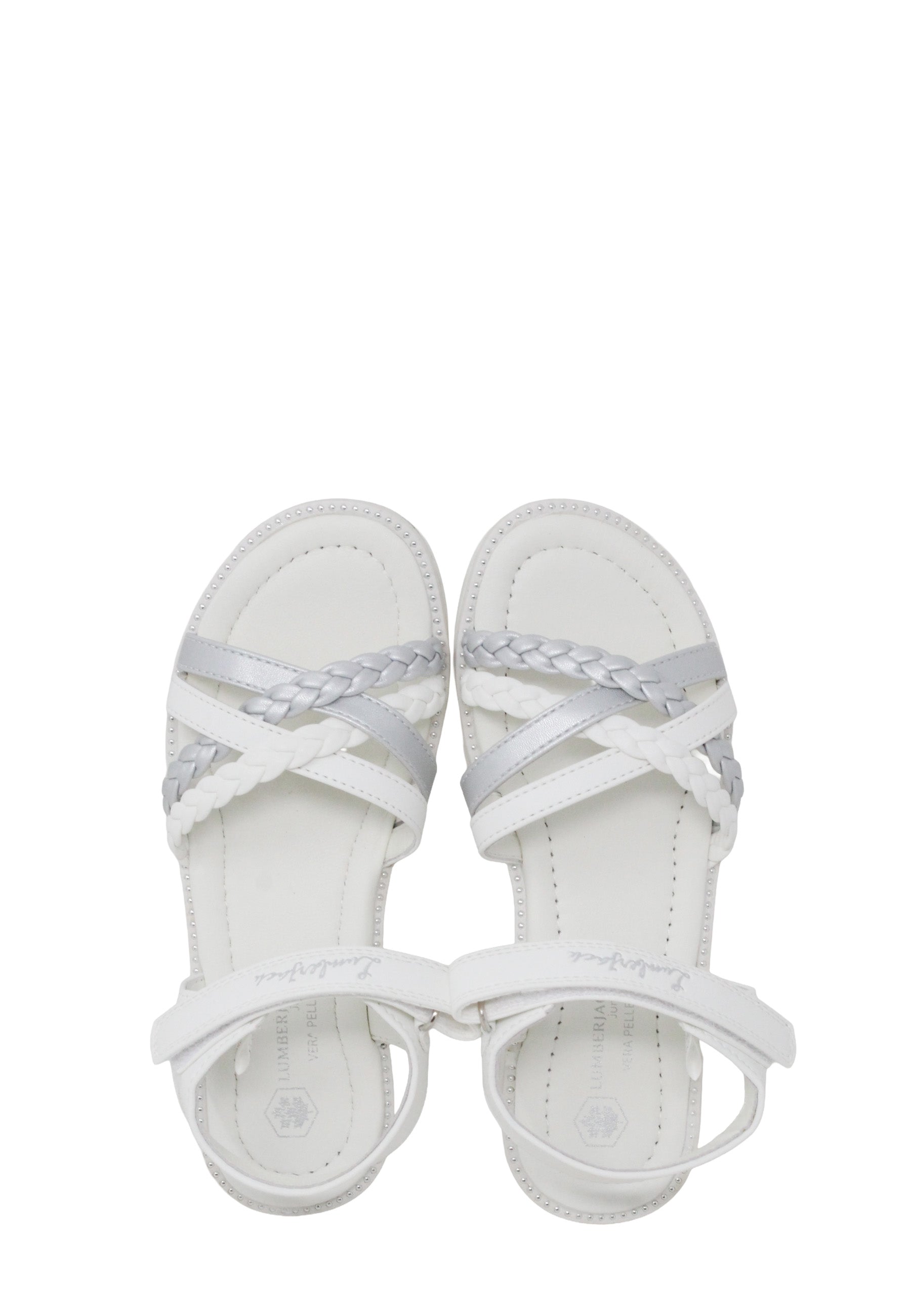 Sandali con strappi Bianco Lumberjack